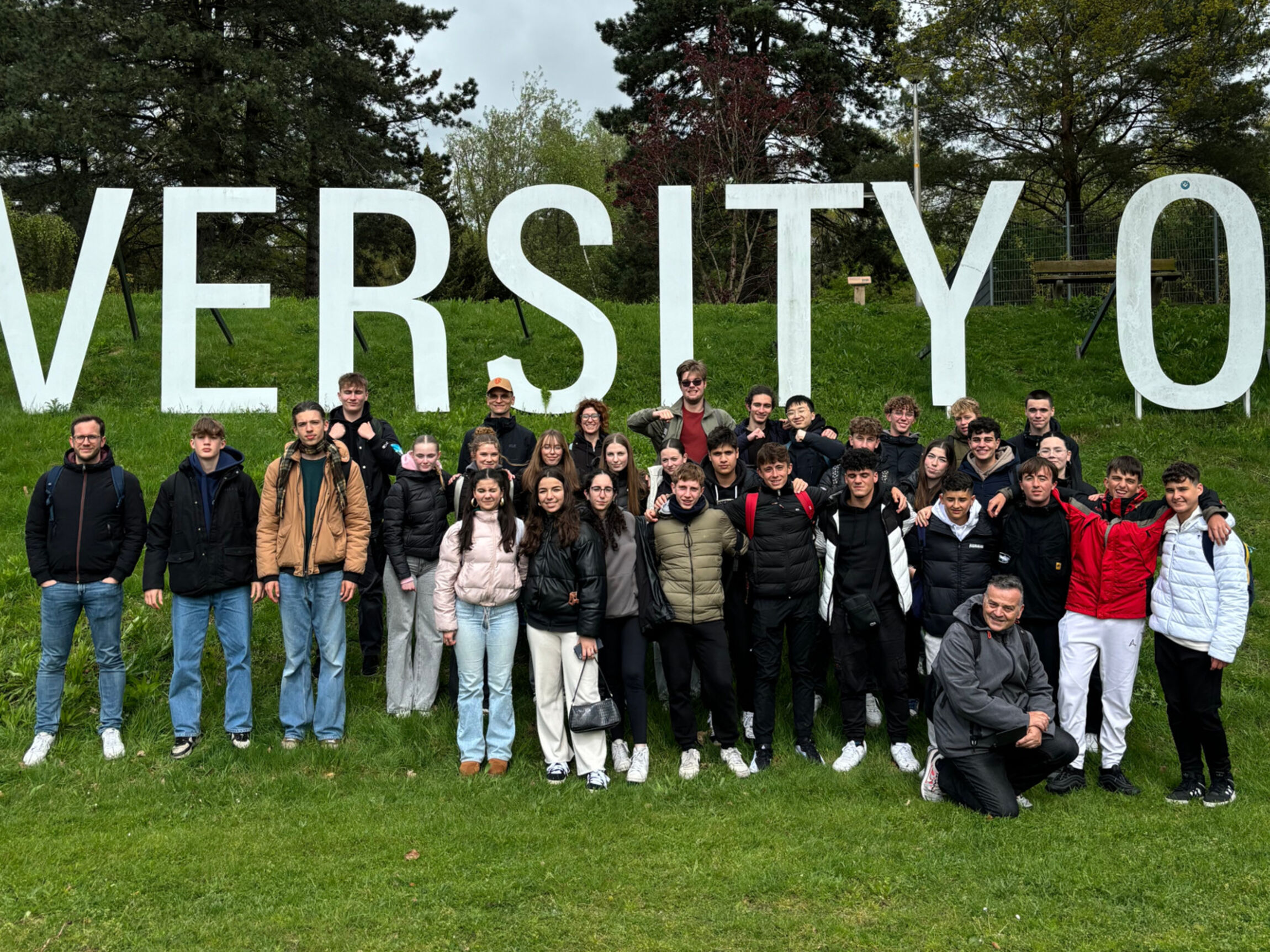 Austausch Griechenland Gruppenfoto