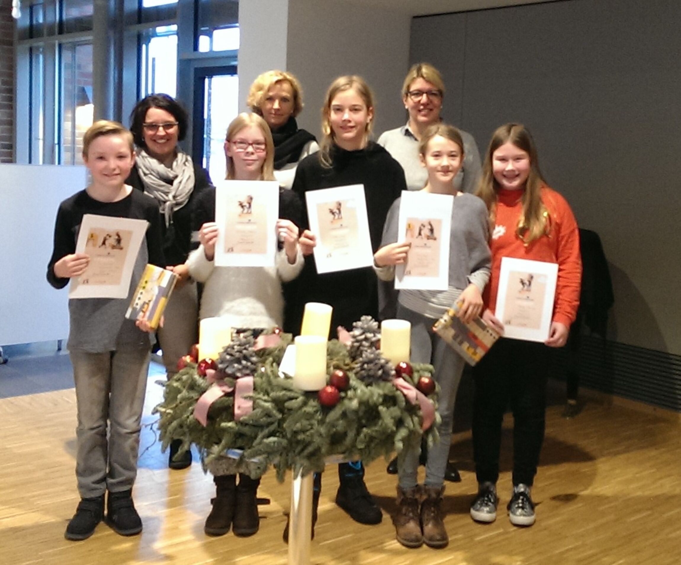 Schulentscheid Vorlesewettbewerb