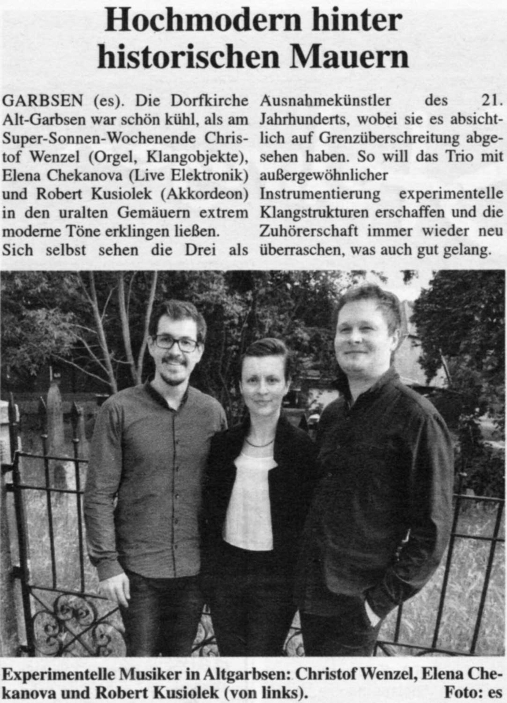 Konzert Kusiolek Juni 2016