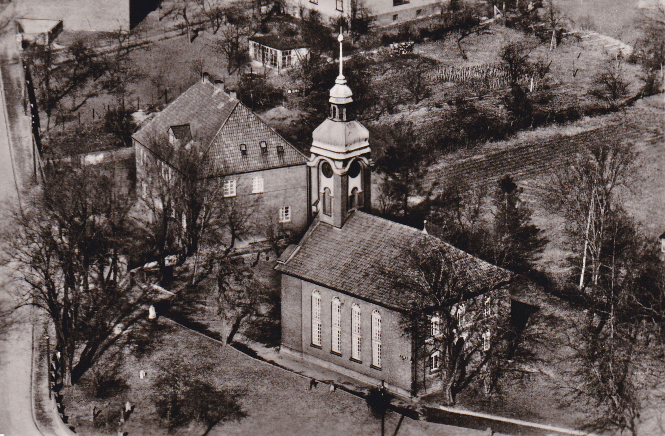 Kirche - alte Postkarte