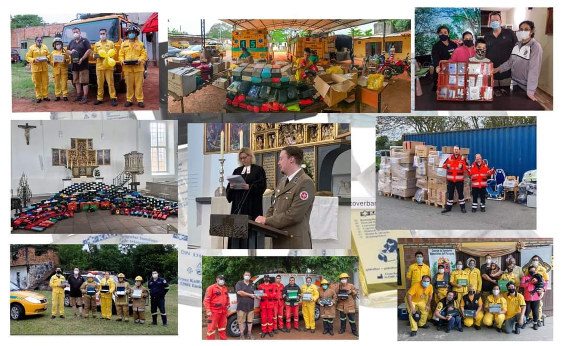 Verbandkästen fuer Paraguay