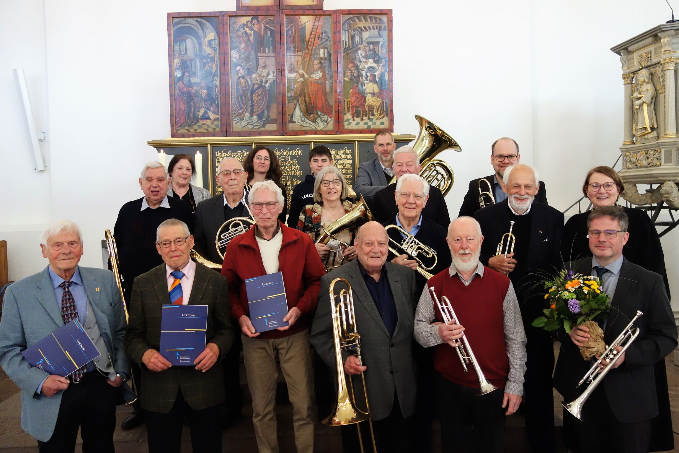 Bläserkreis Verabschiedung