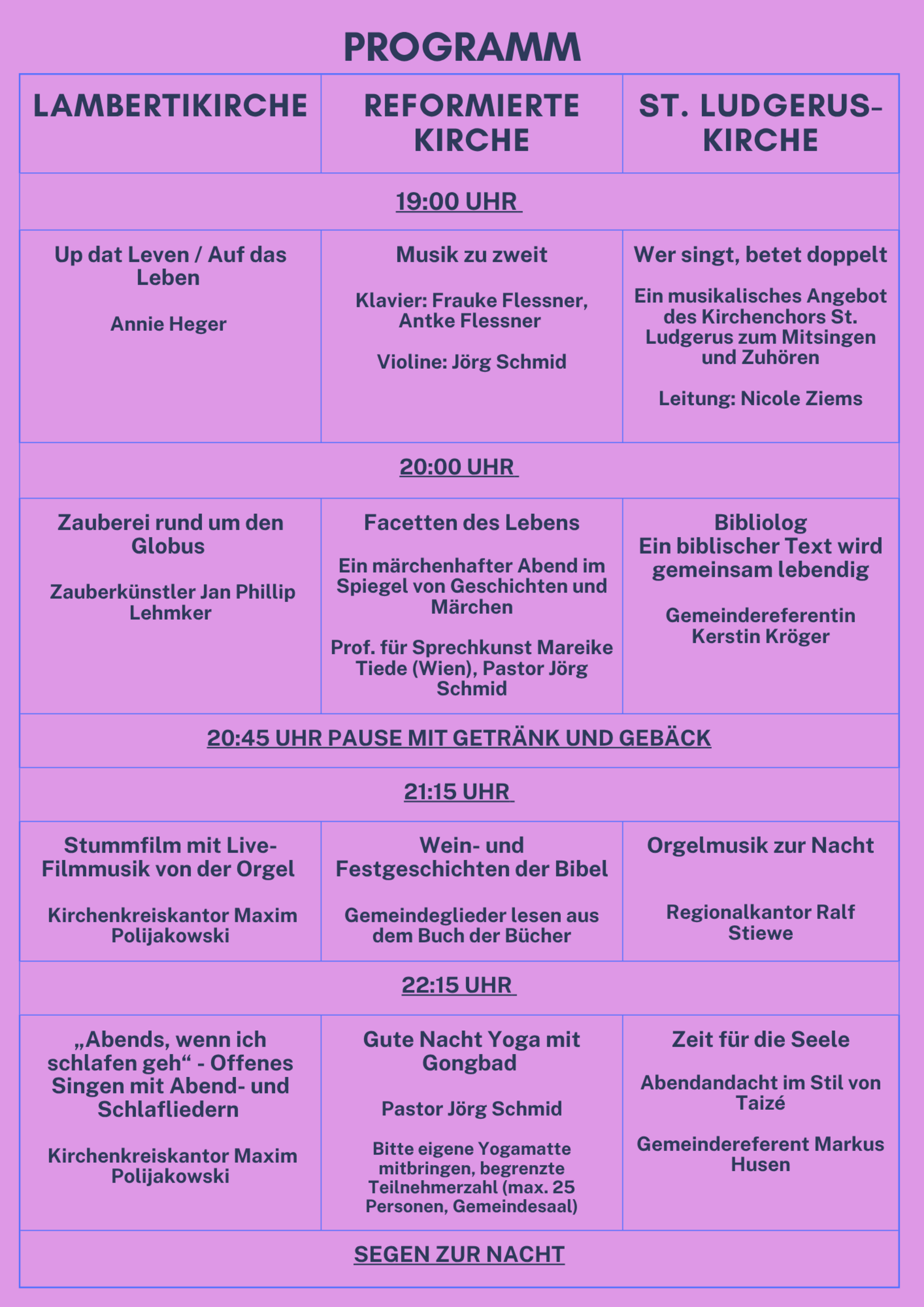Lange Nacht der Kirchen_Programm