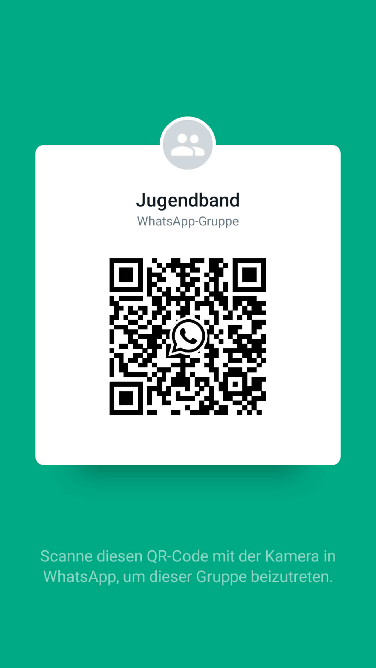 QR-Code Jugendband