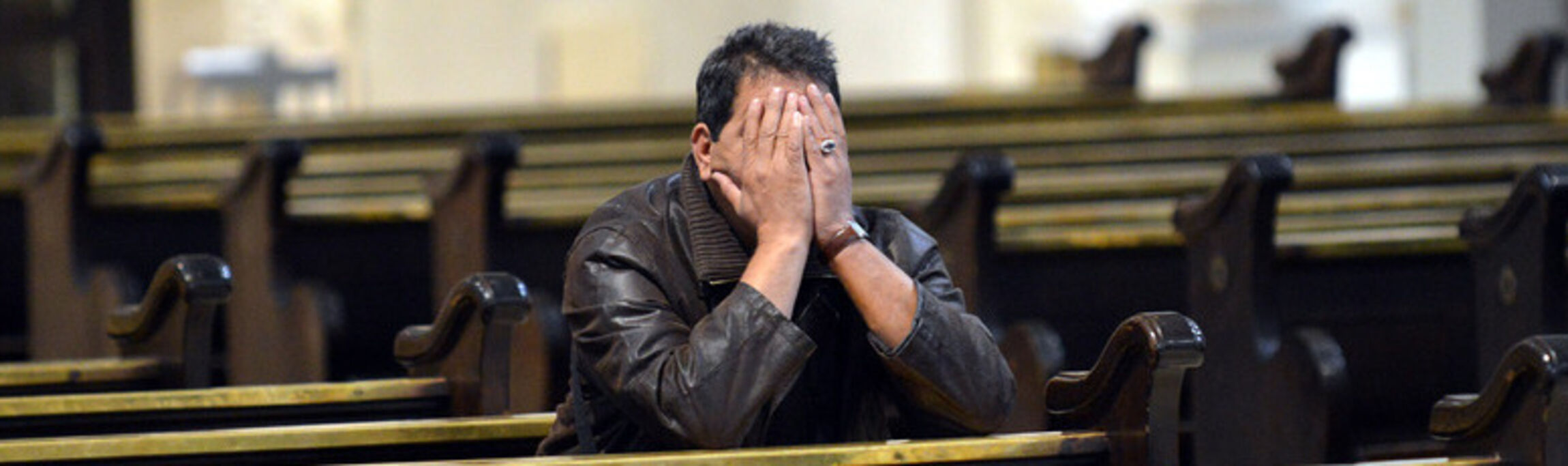 Bild Mann trauert (Aus)