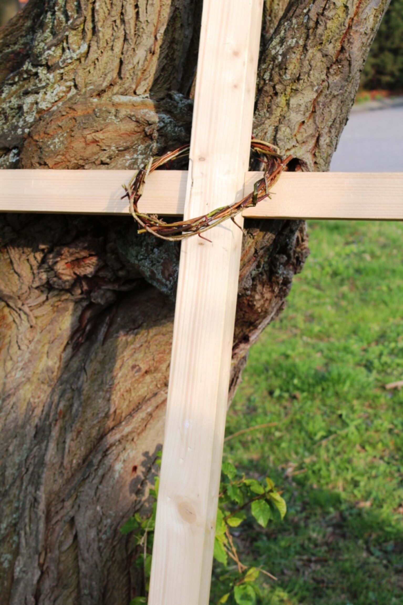 Dornenkrone Kreuz groß