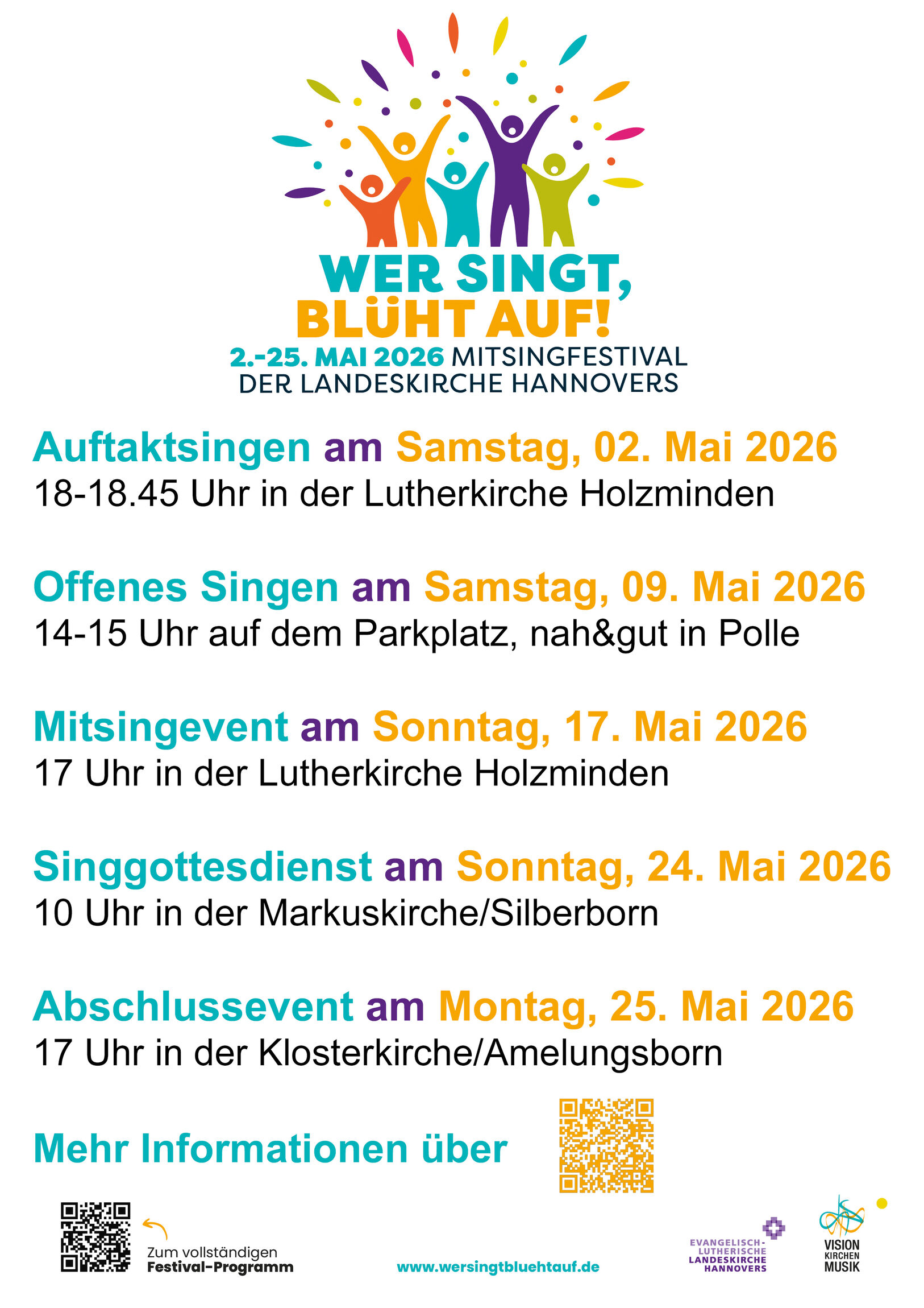 Plakat Mitsingfestival 2026