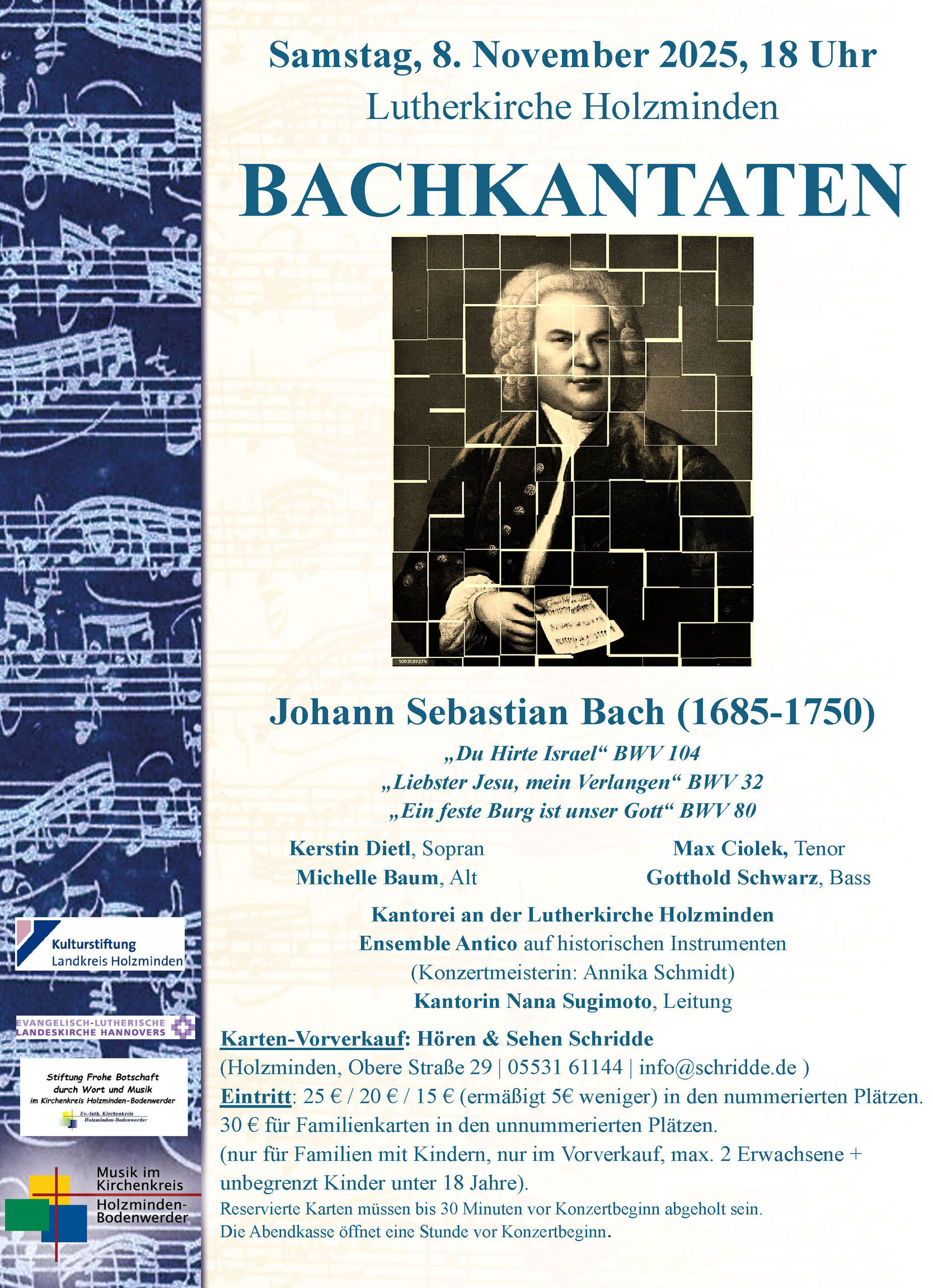 Plakat Konzert am 08. November 2025