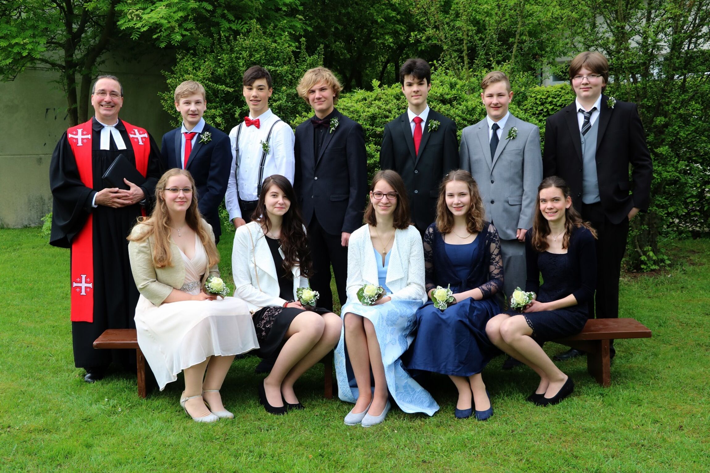 Konfirmanden 7. Mai 2017