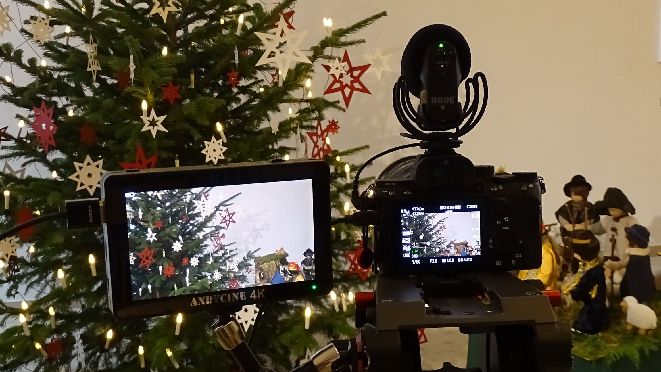 Weihnachtsfilm - making of, Teaser