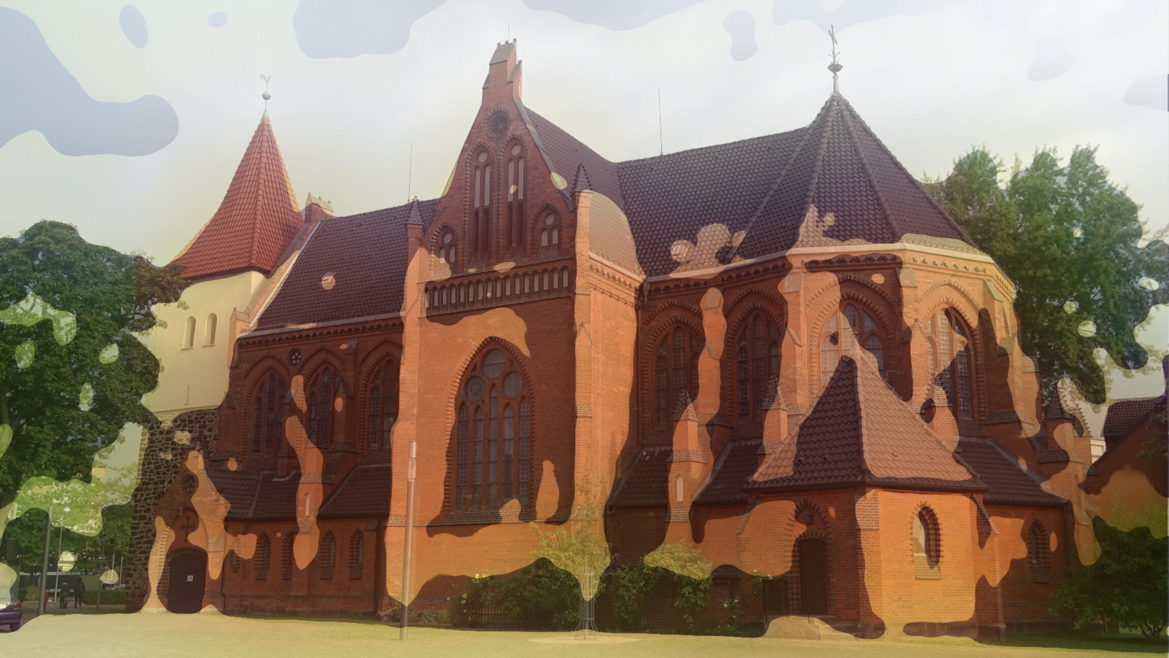 Elisabethkirche - verfremdet