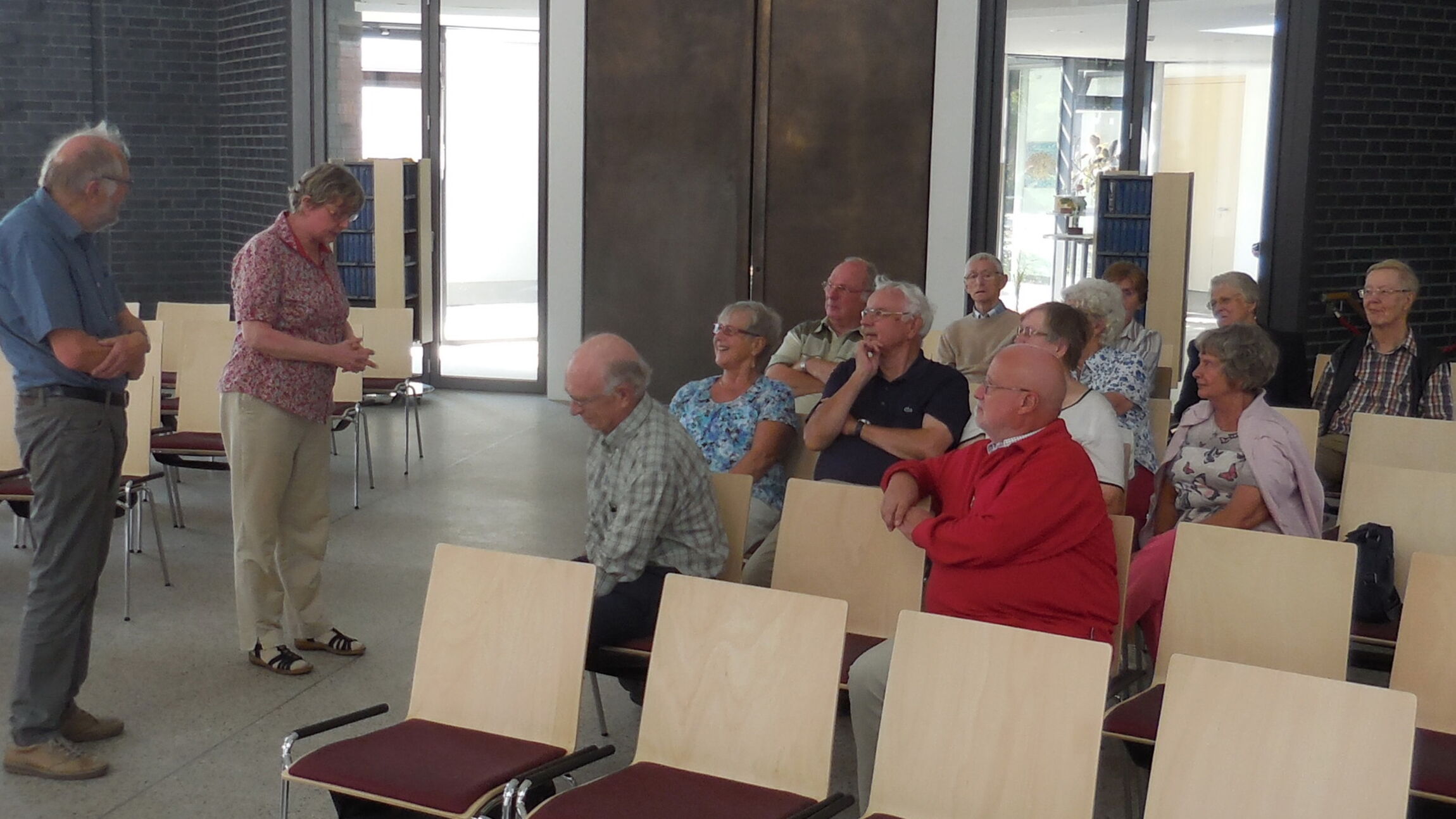 Interessierte Zuhörer