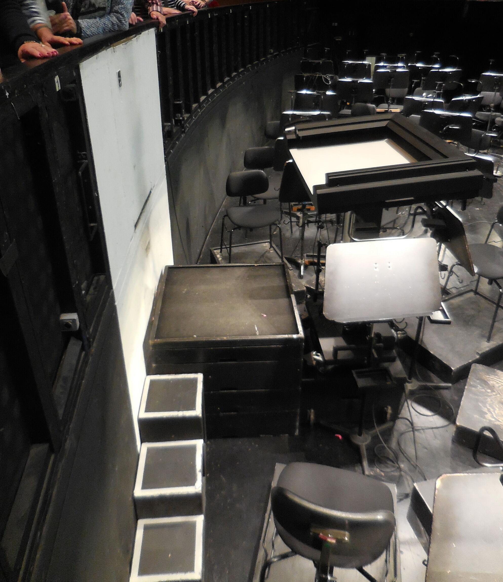 Staatsoper Hamburg - Orchestergraben (Ausschnitt)