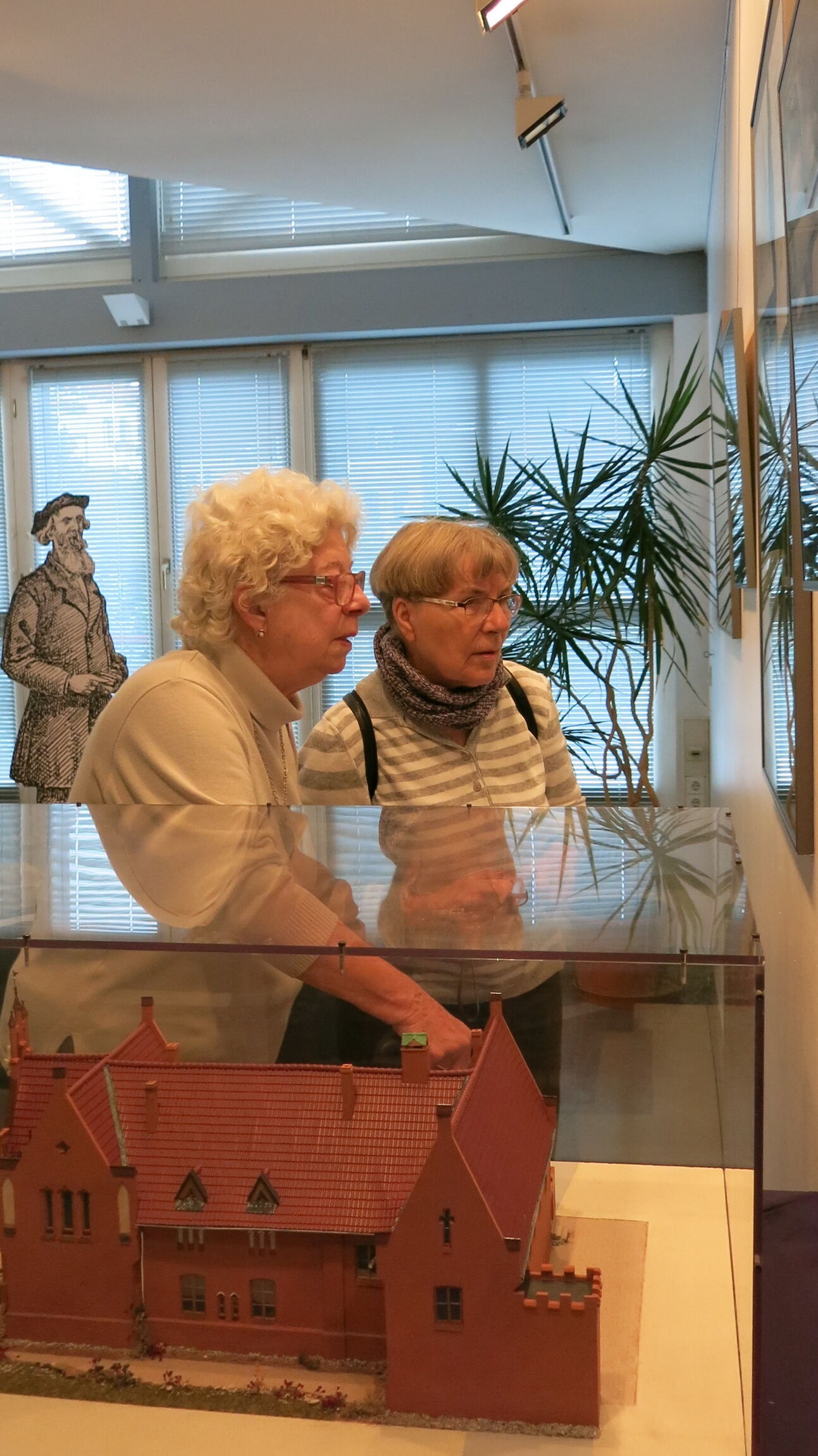 Conrad Wilhelm Hase - Besucher der Gruppe Mittendrin