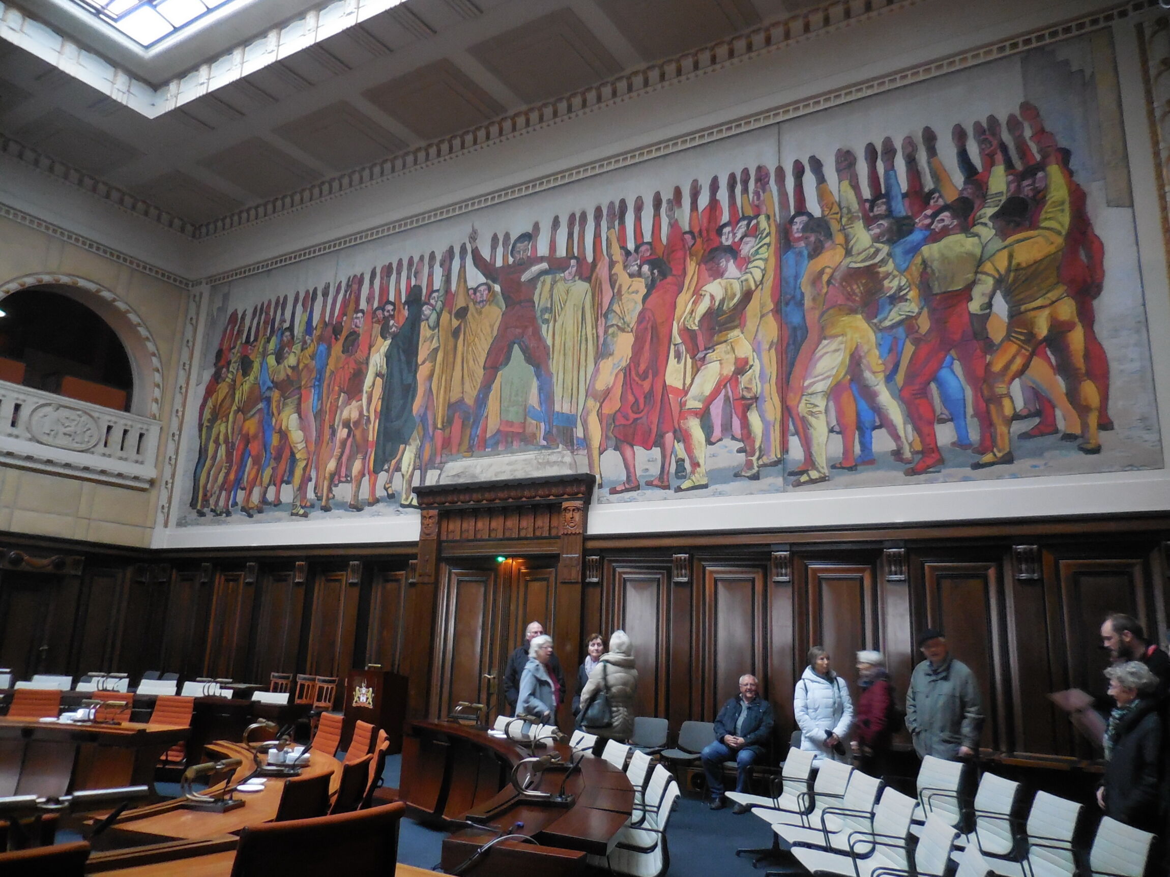 Neues Rathaus Hannover - Sitzungssaal