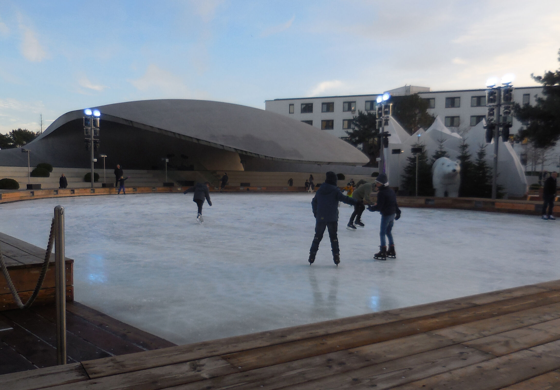 Autostadt Wolfsburg - Eisfläche