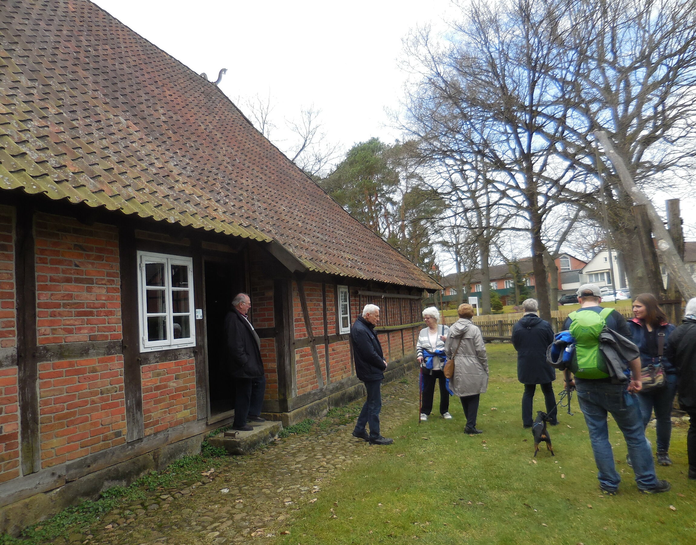 Winsen/Aller - Hallenhaus, Seitenansicht