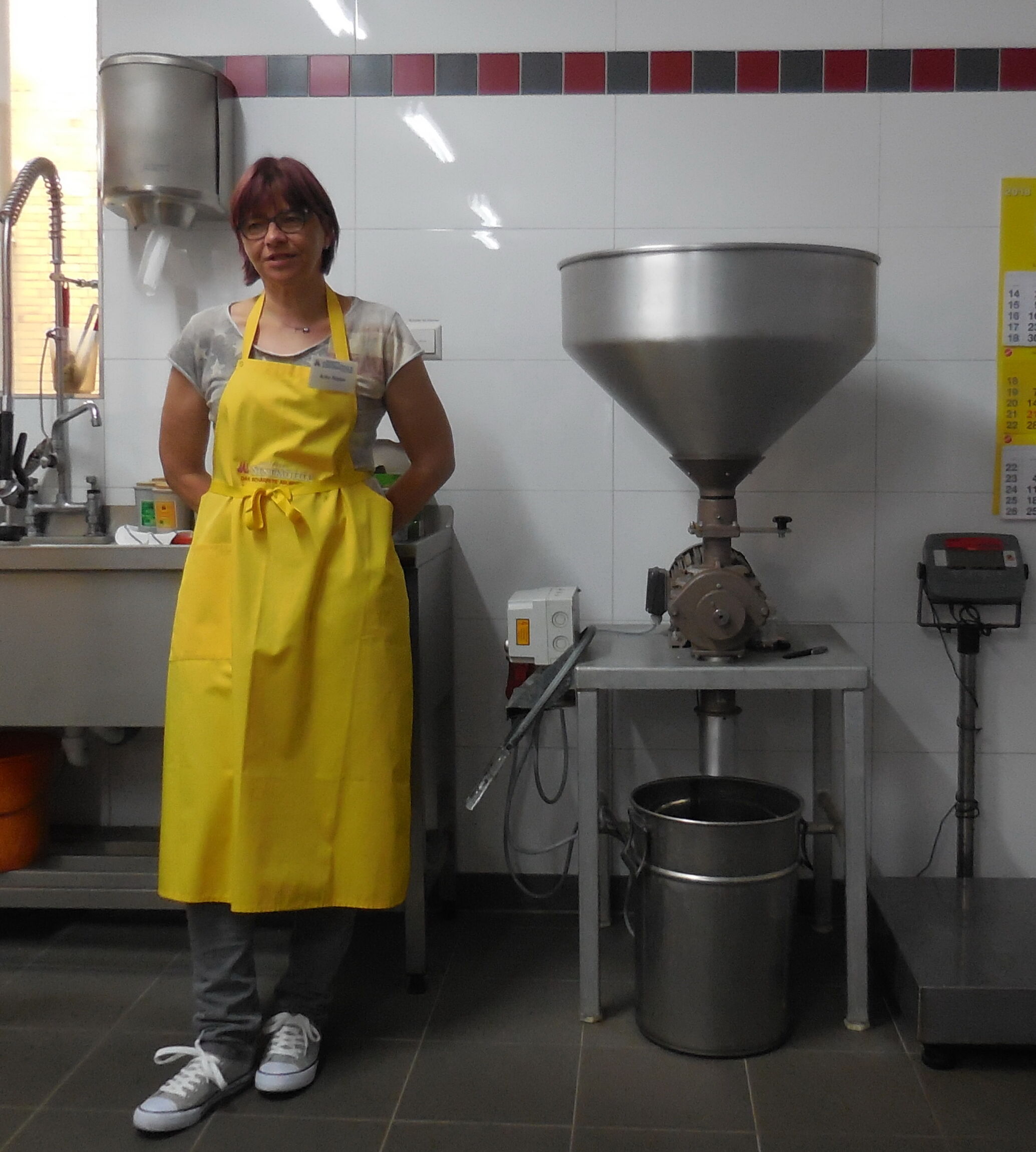 Einbeck - Senfmühle, Produktionsraum