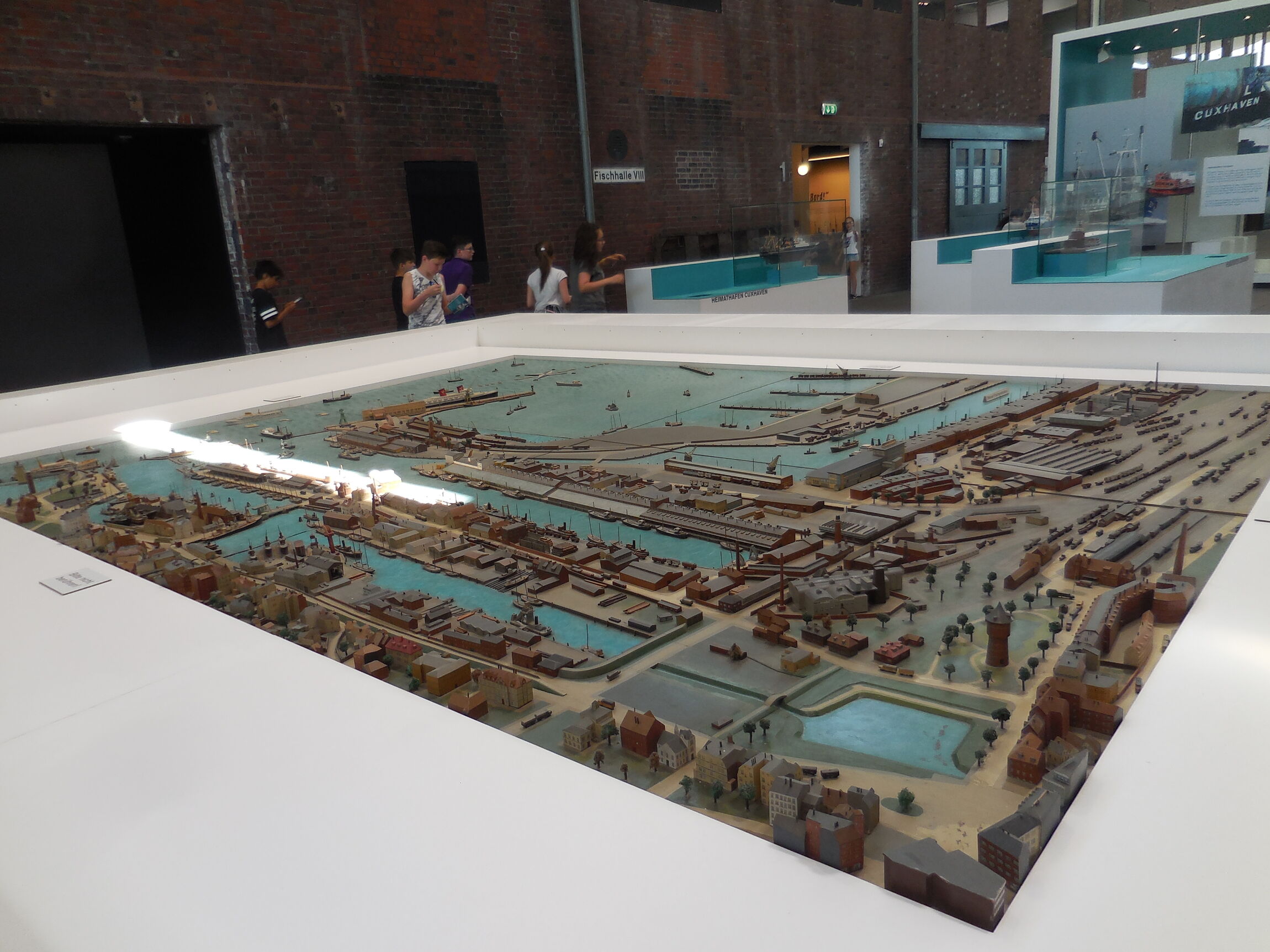 Cuxhaven - Hafenmodell