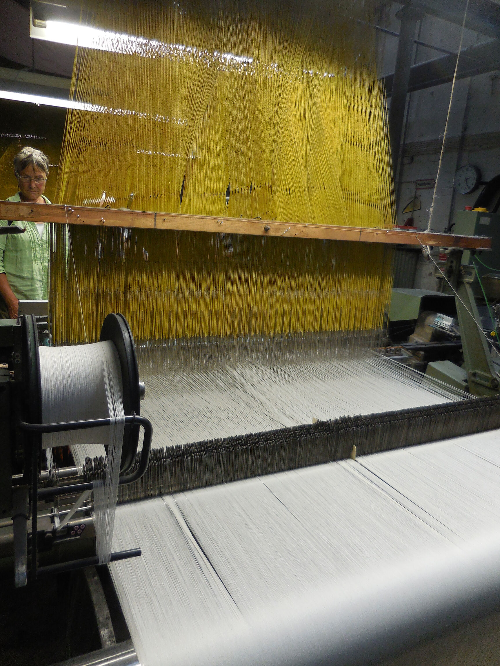 Weberei in Steinhude - Webmaschine