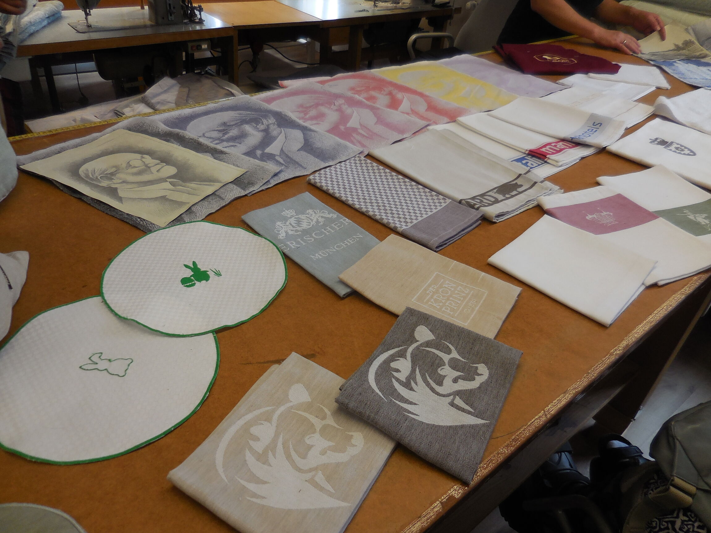 Weberei in Steinhude - Dekorationen Tisch