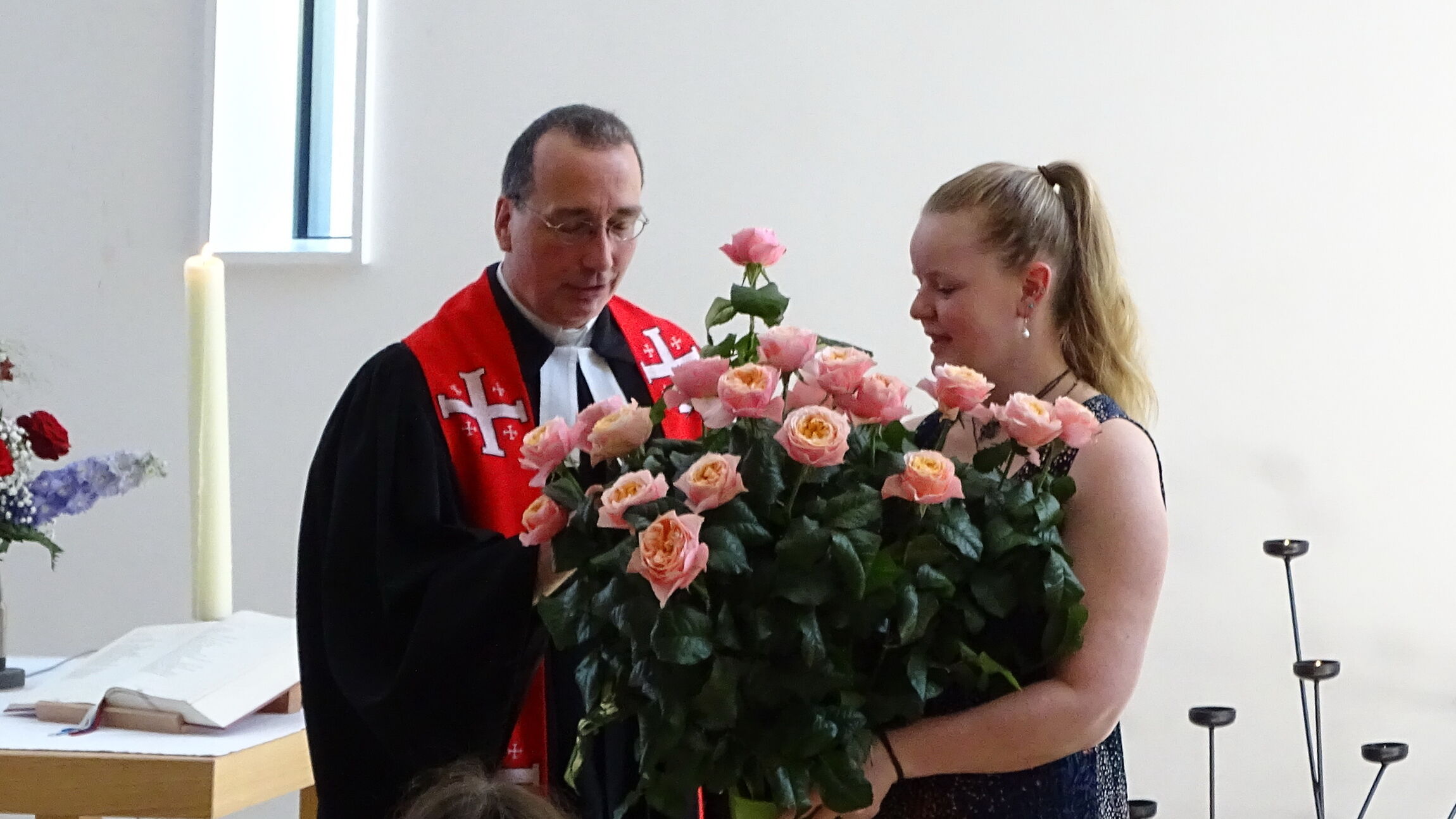 Familiengottesdienst - Blumen für die Besucheer, Teaser