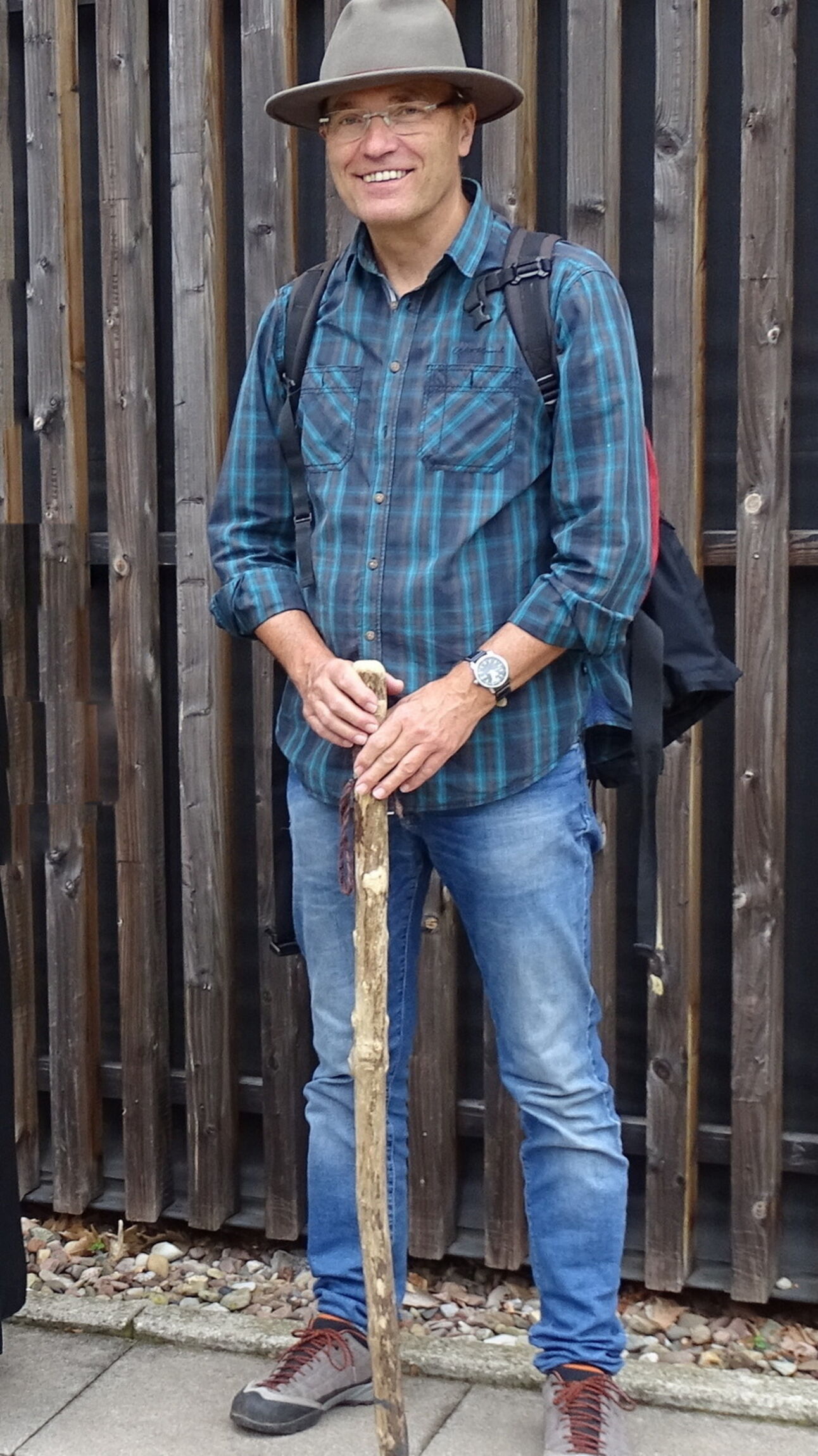 Engel-Ruhnke vor dem Start