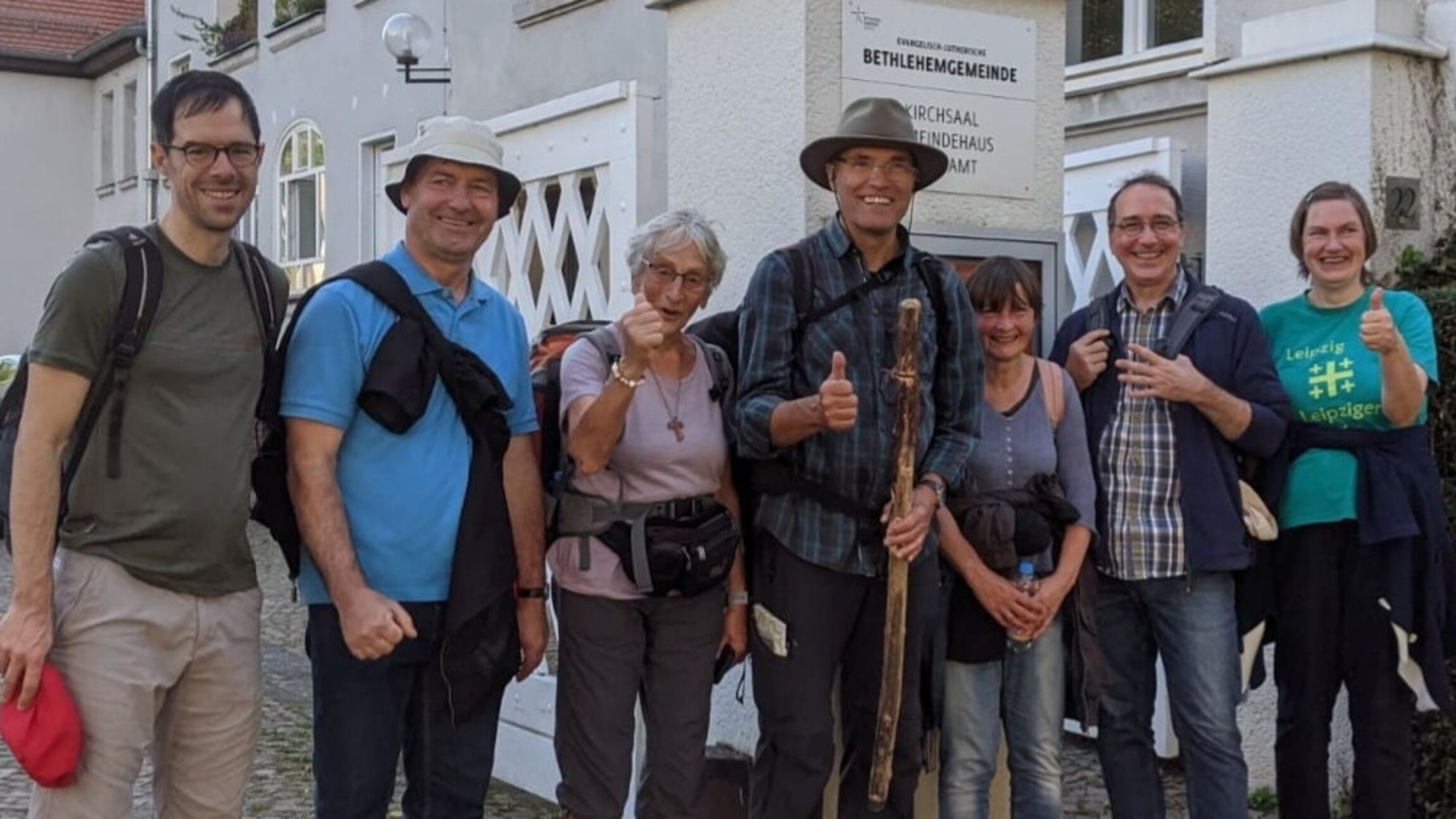 Nach der 20. und letzten Etappe ist das Ziel Bethlehemgemeinde erreicht