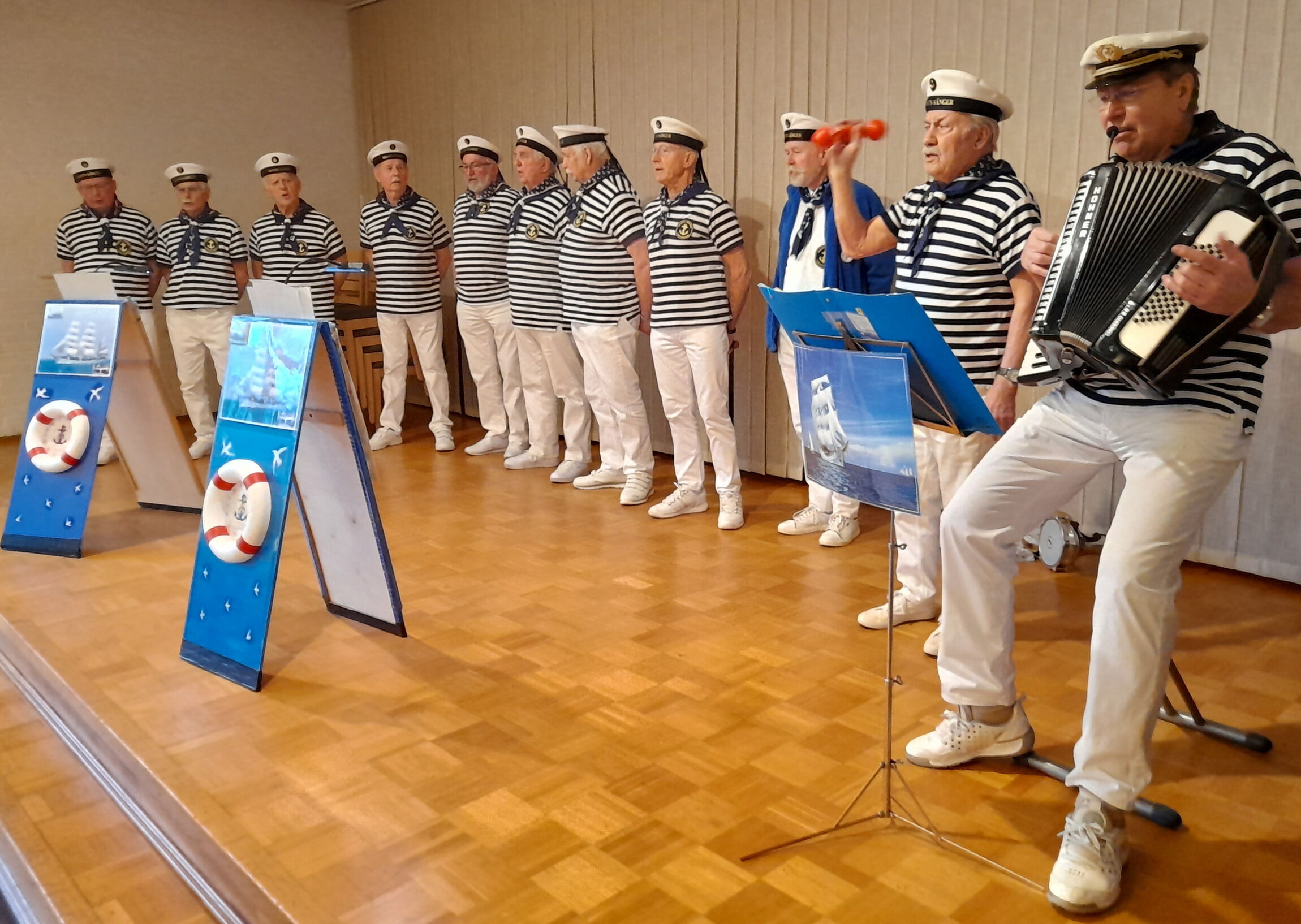 Shantychor beim Seniorenkaffee