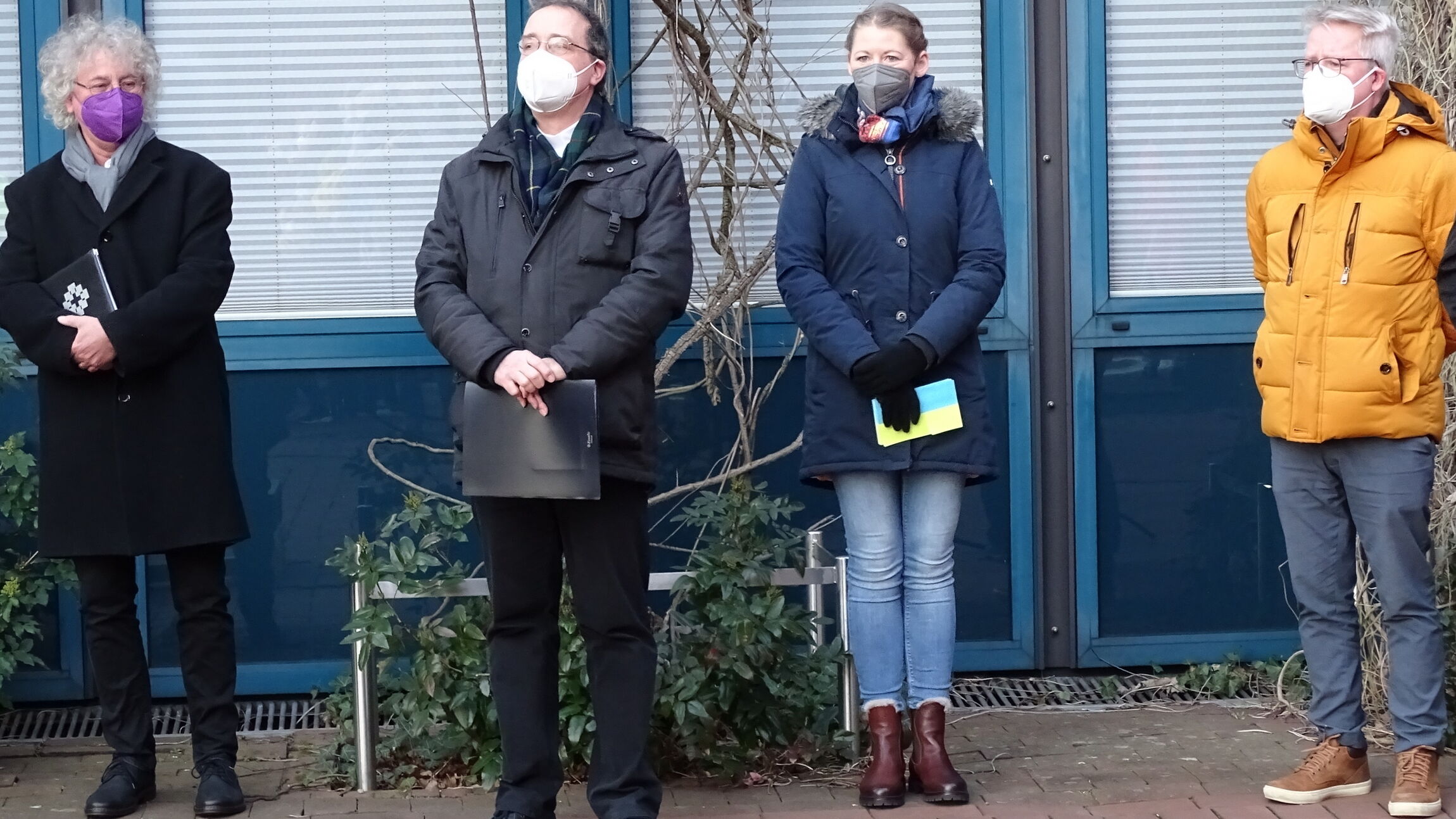 Vertreter und Vertreterinnen der langenhagener Kirchen