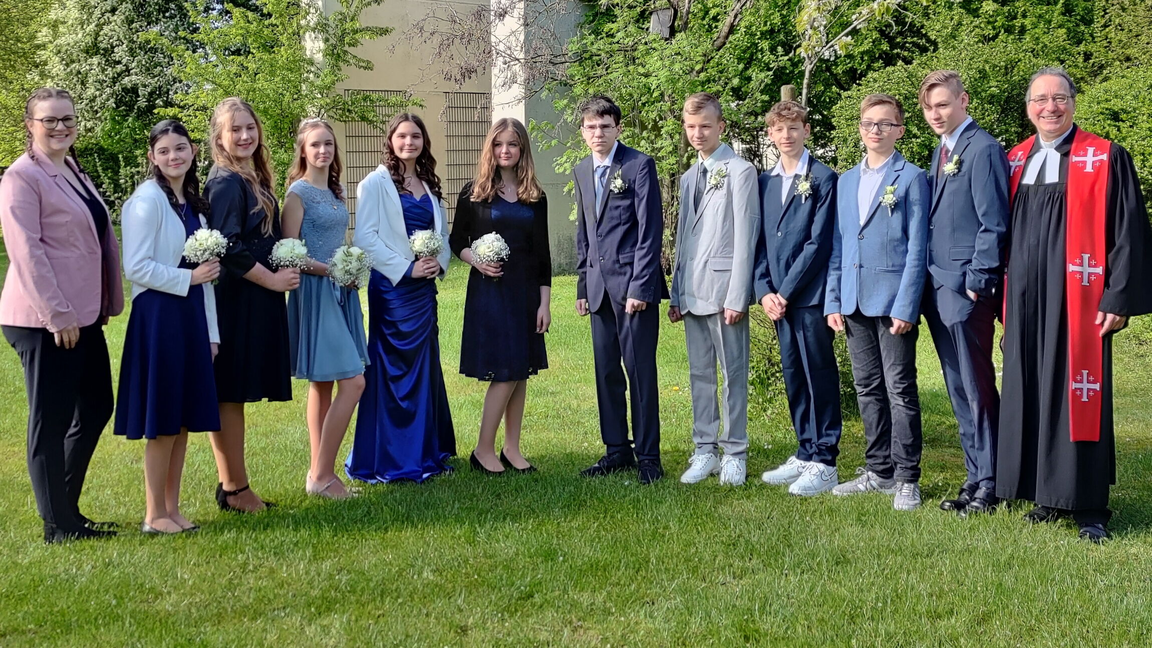 Konfirmandinen und Konfirmanden 2023