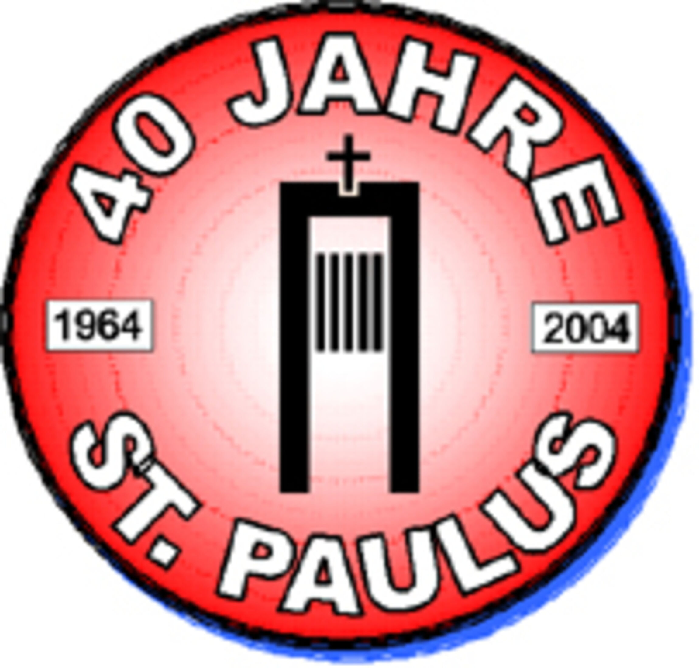 Button 40 Jahre St. Paulusgemeine