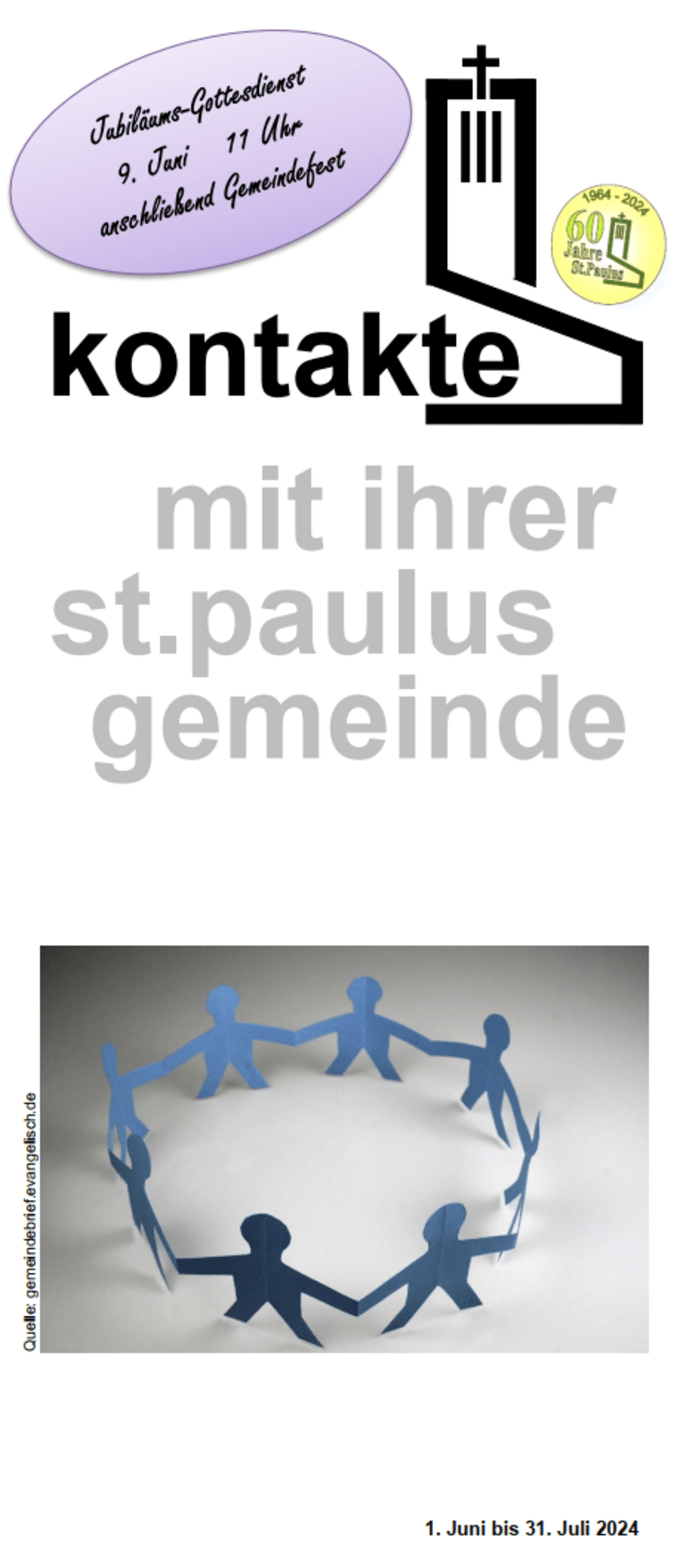 Kontakt - Deckblatt Juni 2024