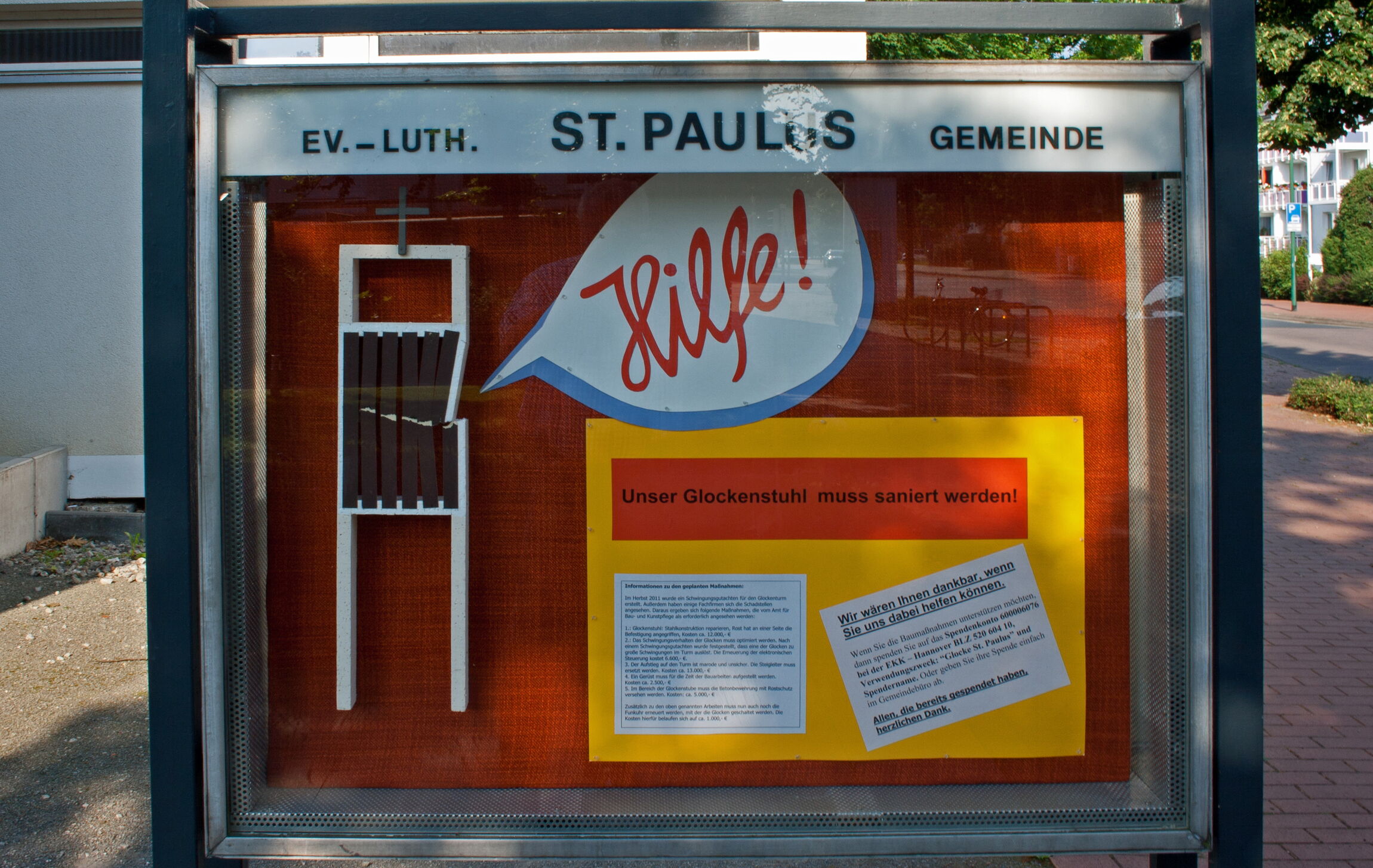 Schaukasten aus 2012 - Teaser