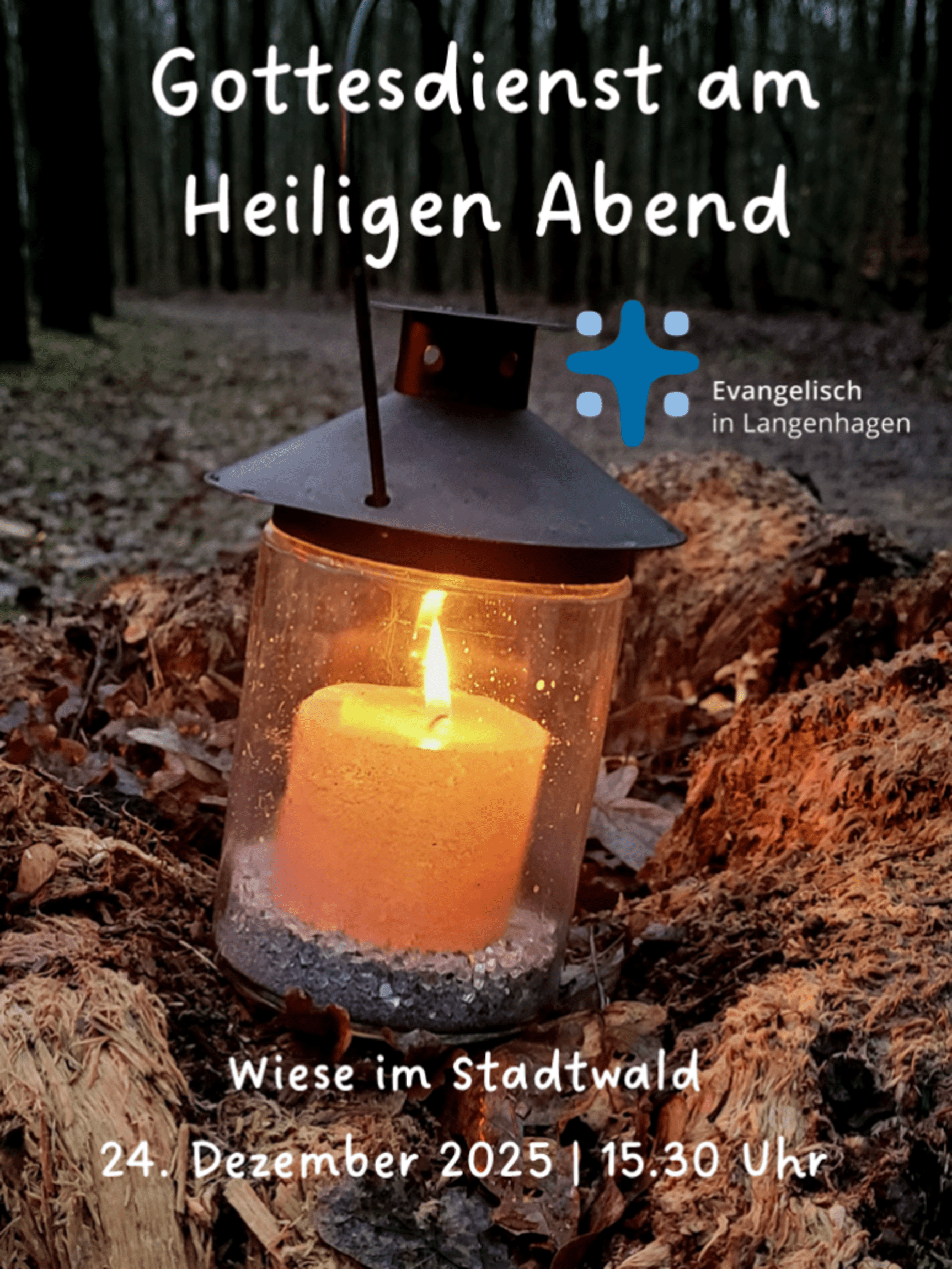 Heilig Abend im Stadtwald Langenhagen