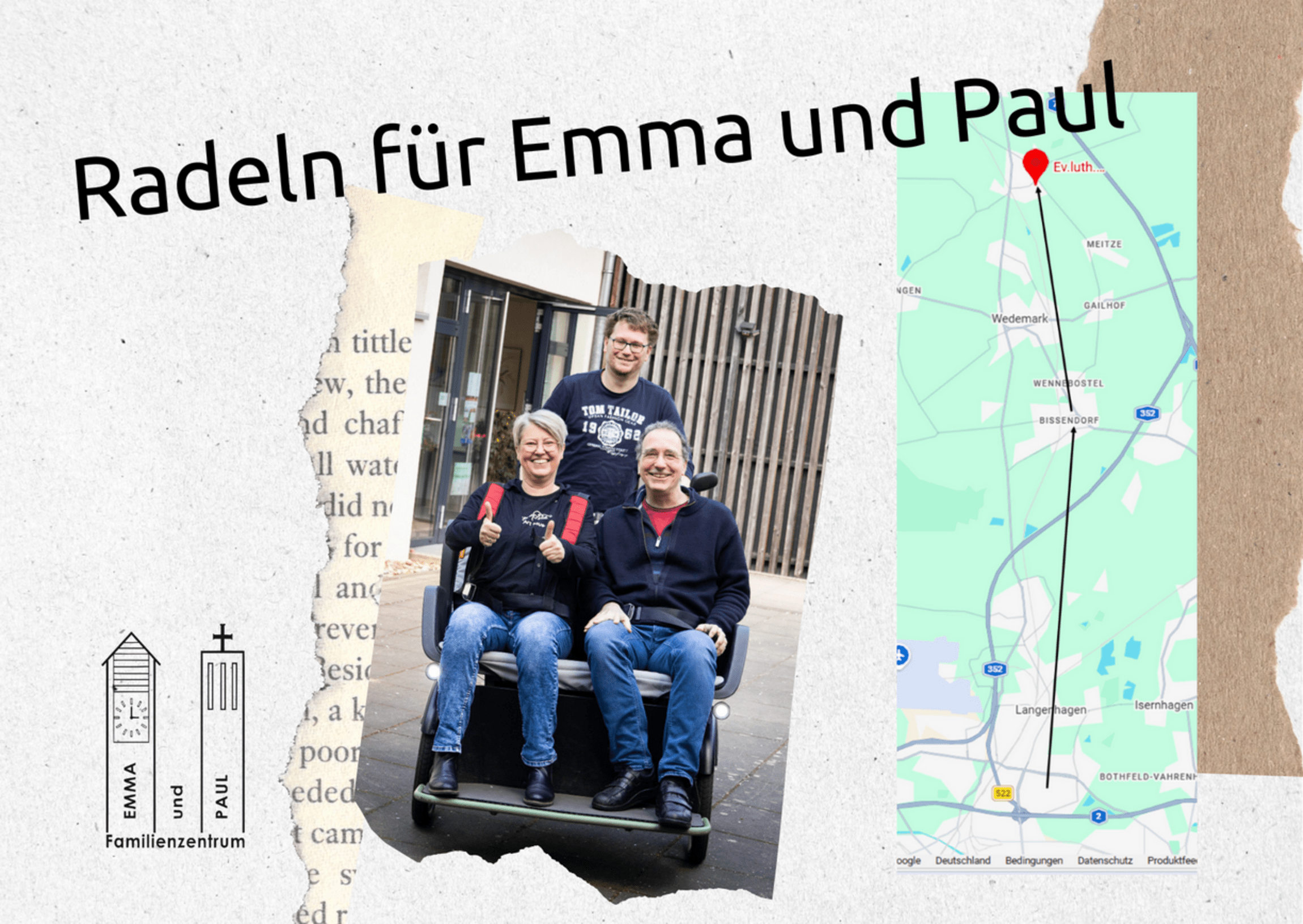 Radeln für Emma & Paul