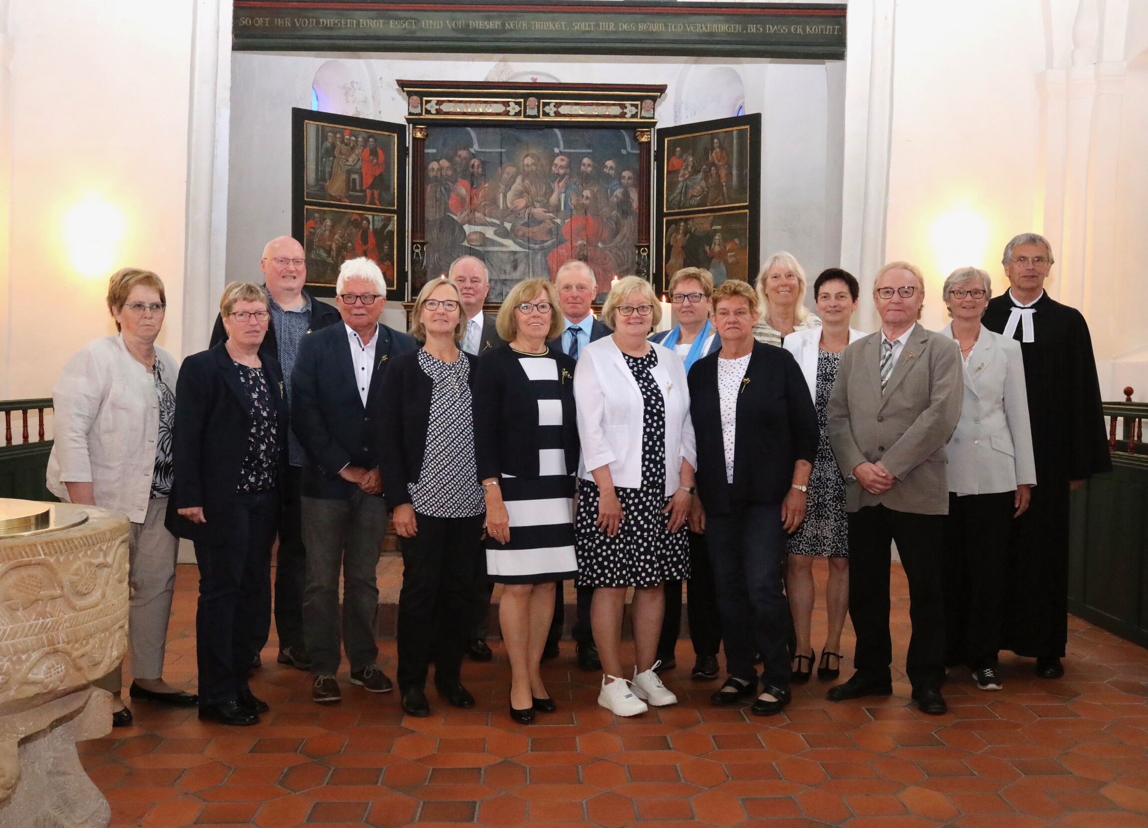 Goldene Konfirmandinnen und Konfirmanden des Jahrganges 1972
