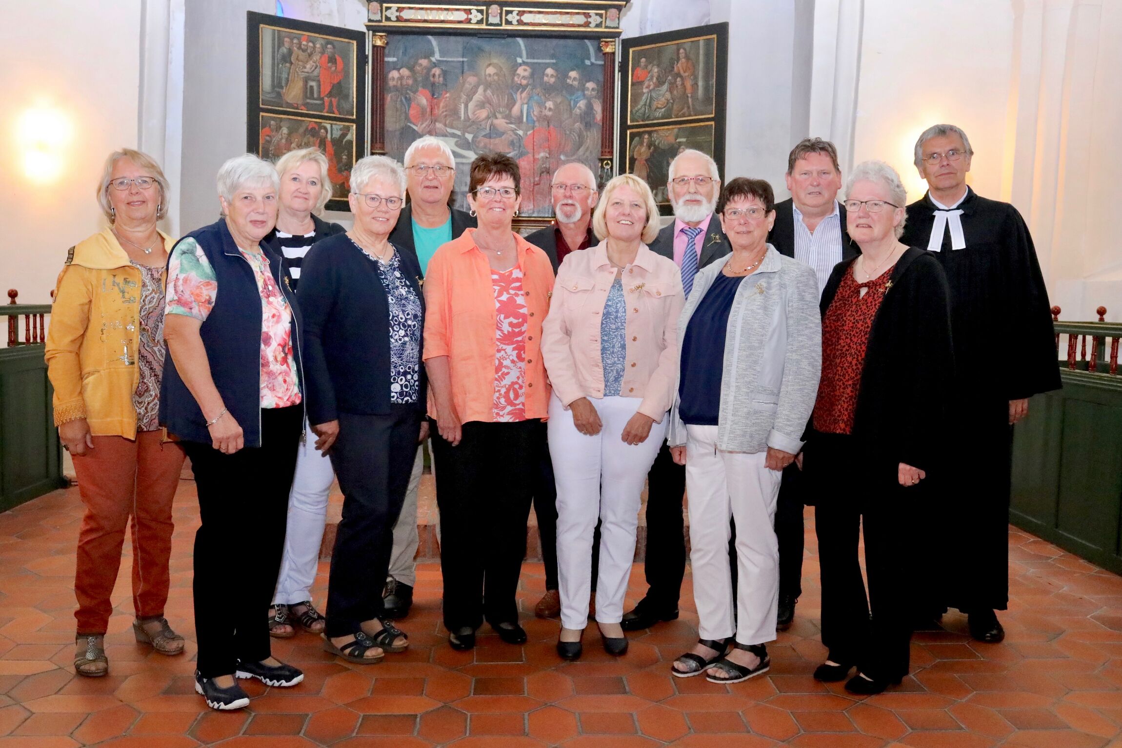 Goldene Konfirmandinnen und Konfirmanden des Jahrganges 1970