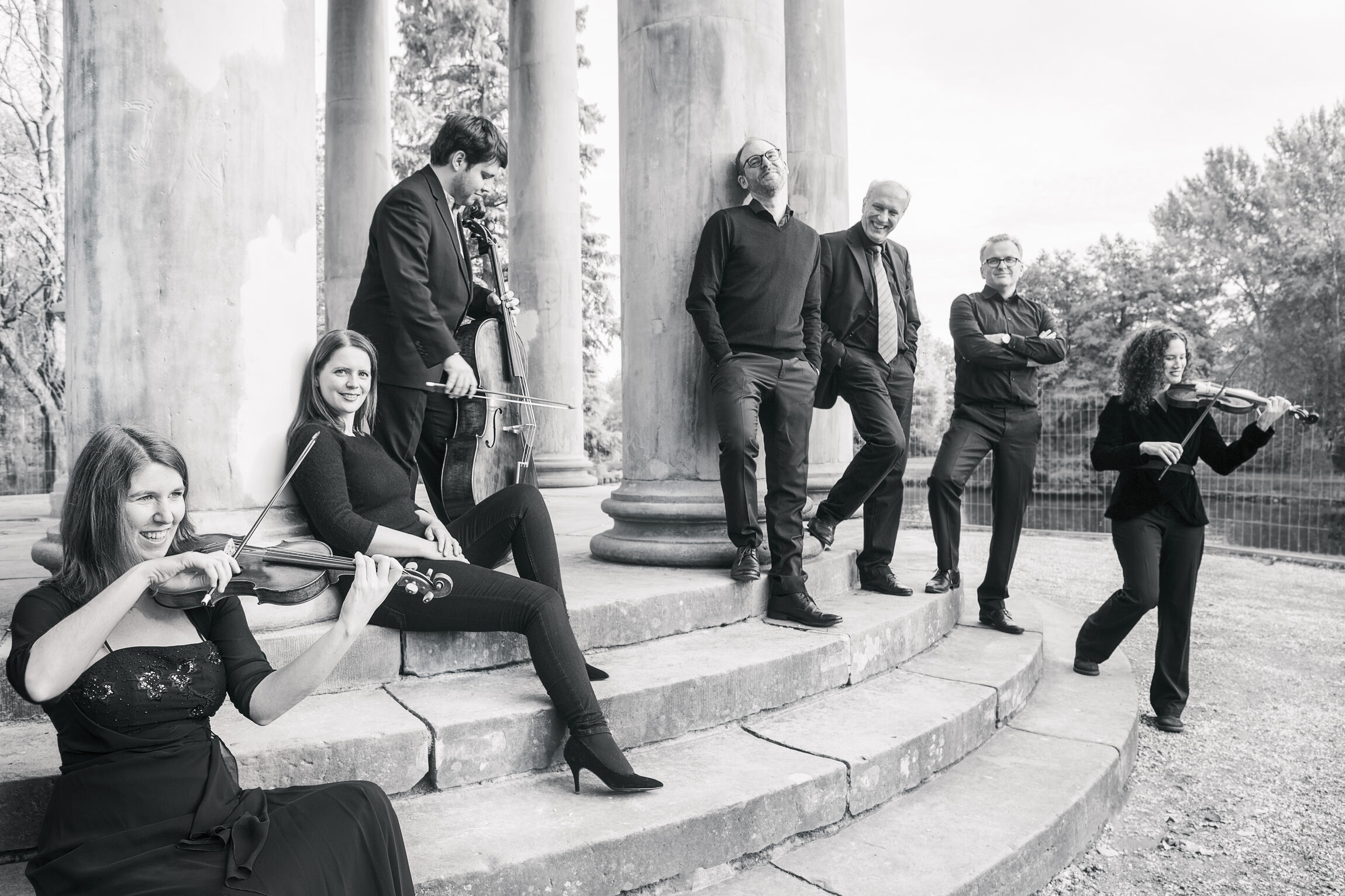 Ensembles Filum mit der Sängerin Mareke Freudenberg 