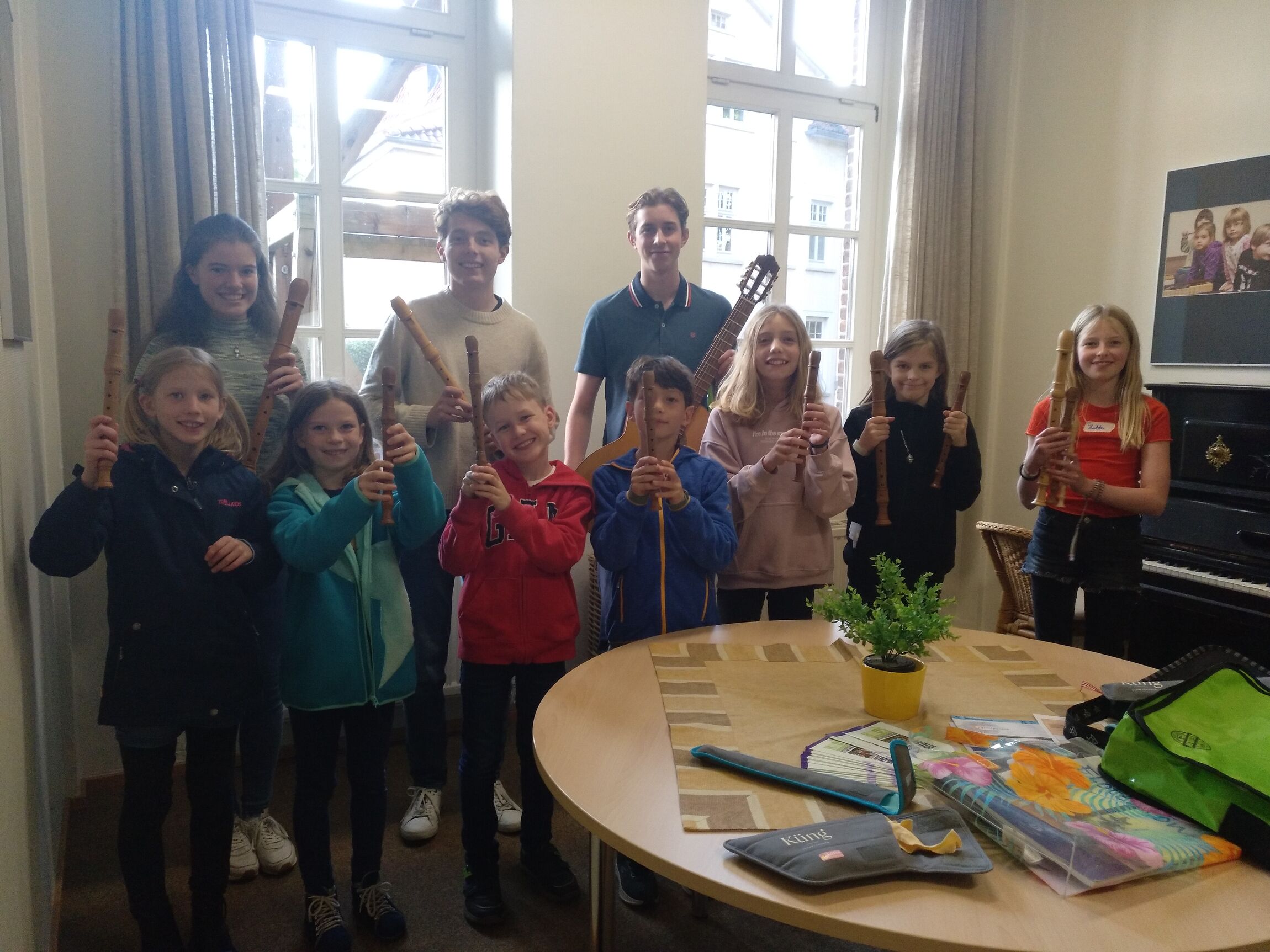 Schülergruppe der Musikschule Verden