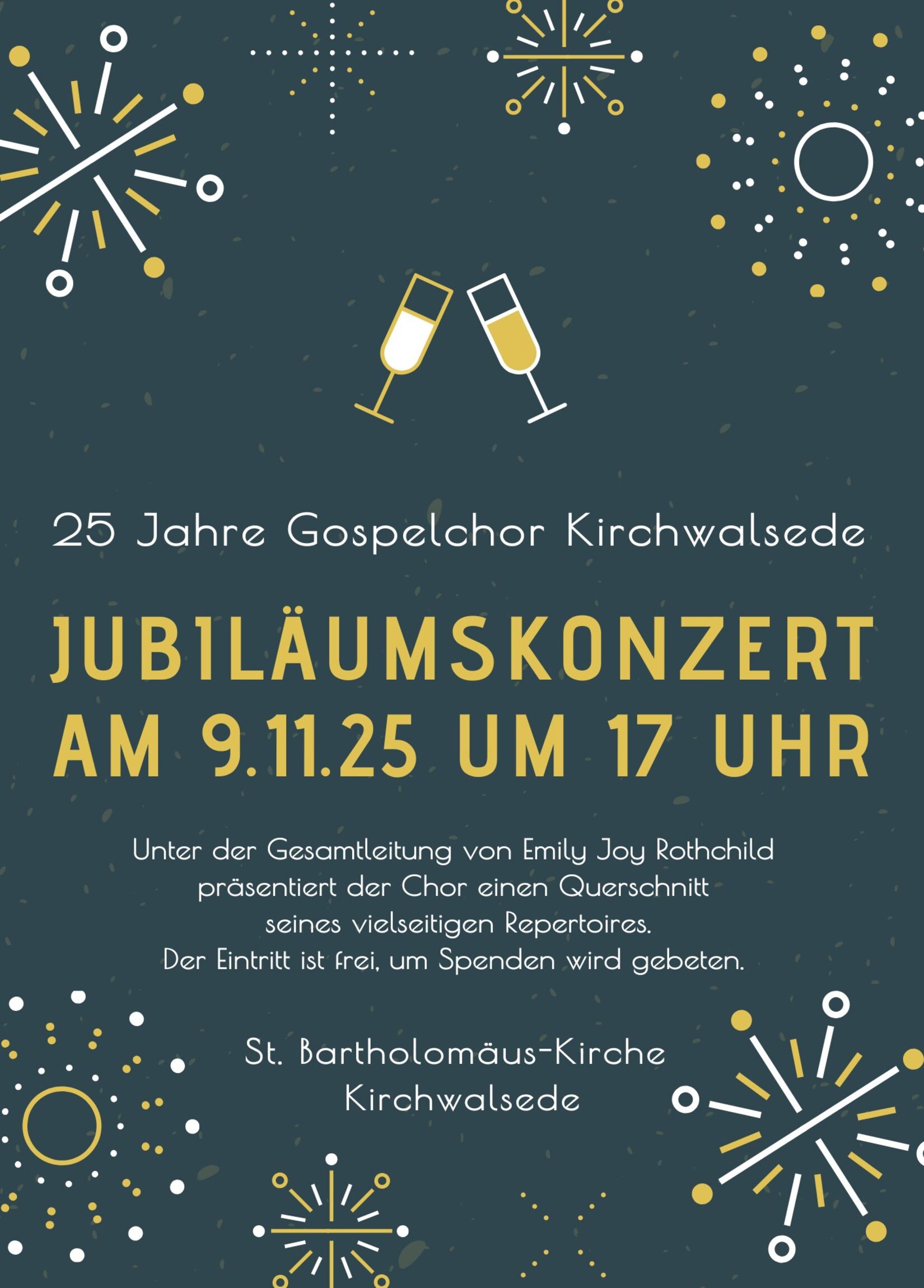 Jubiläumskonzert Gospelchor