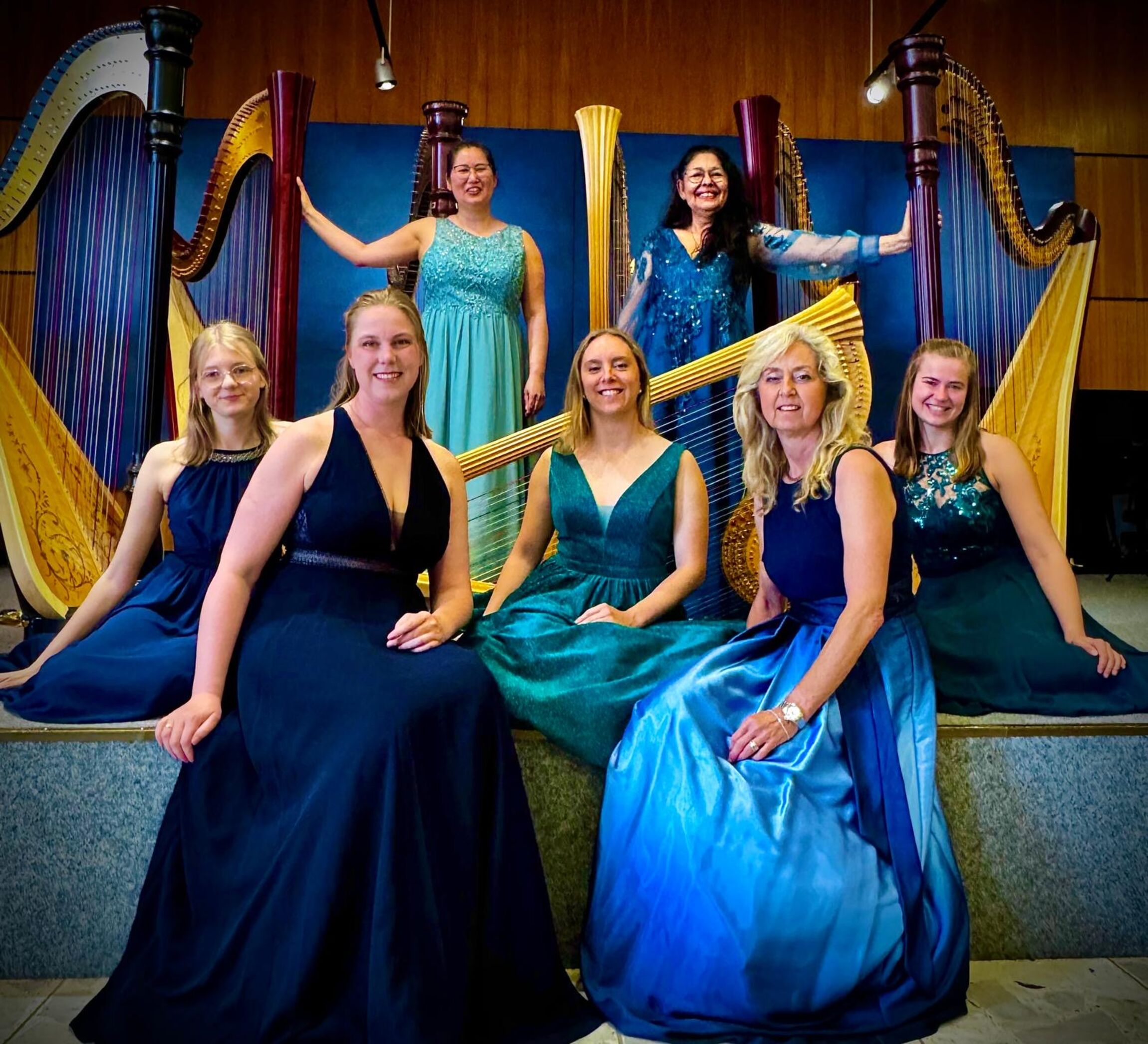 Harfenensemble Glissandi