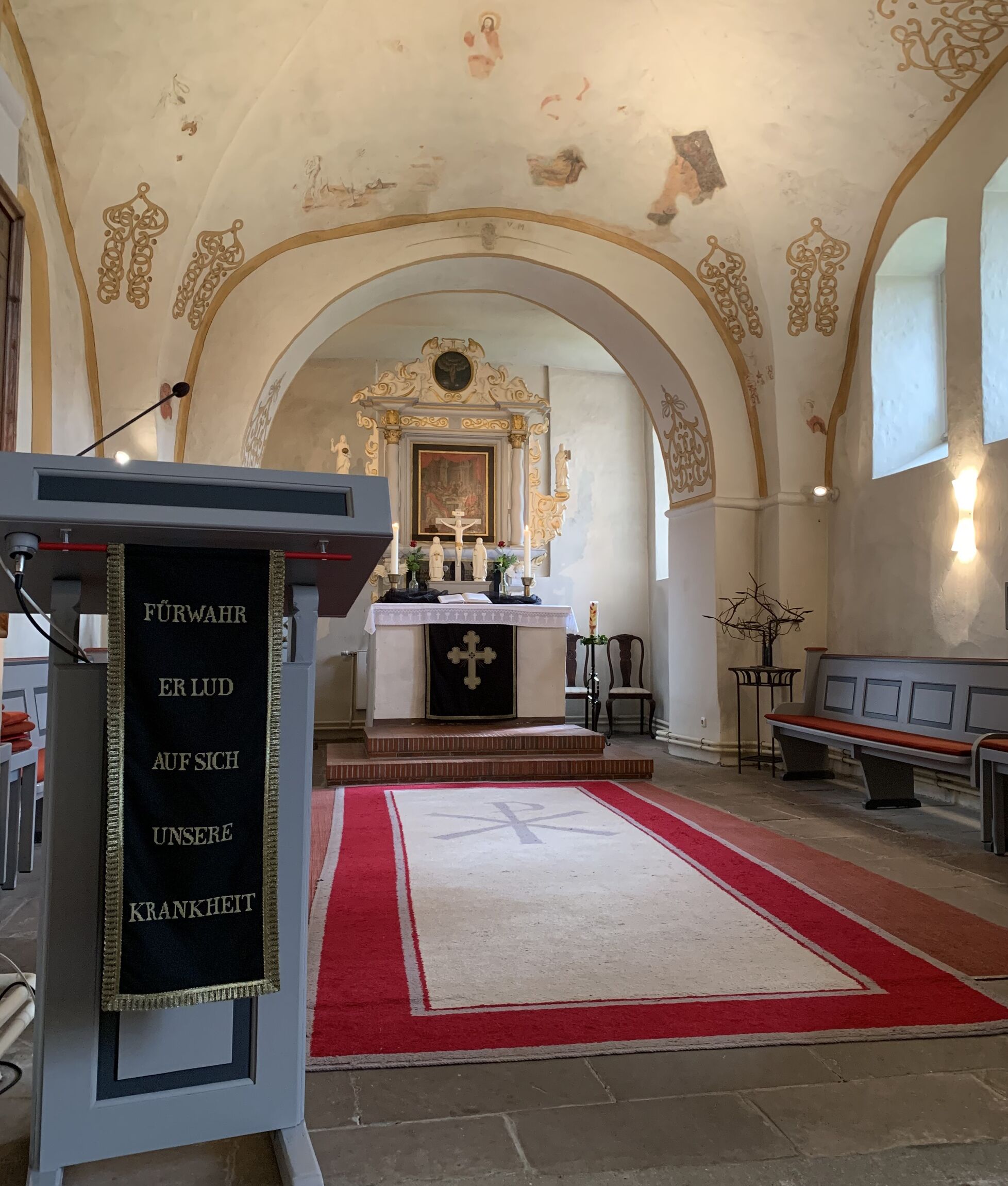 Chorraum am Karfreitag