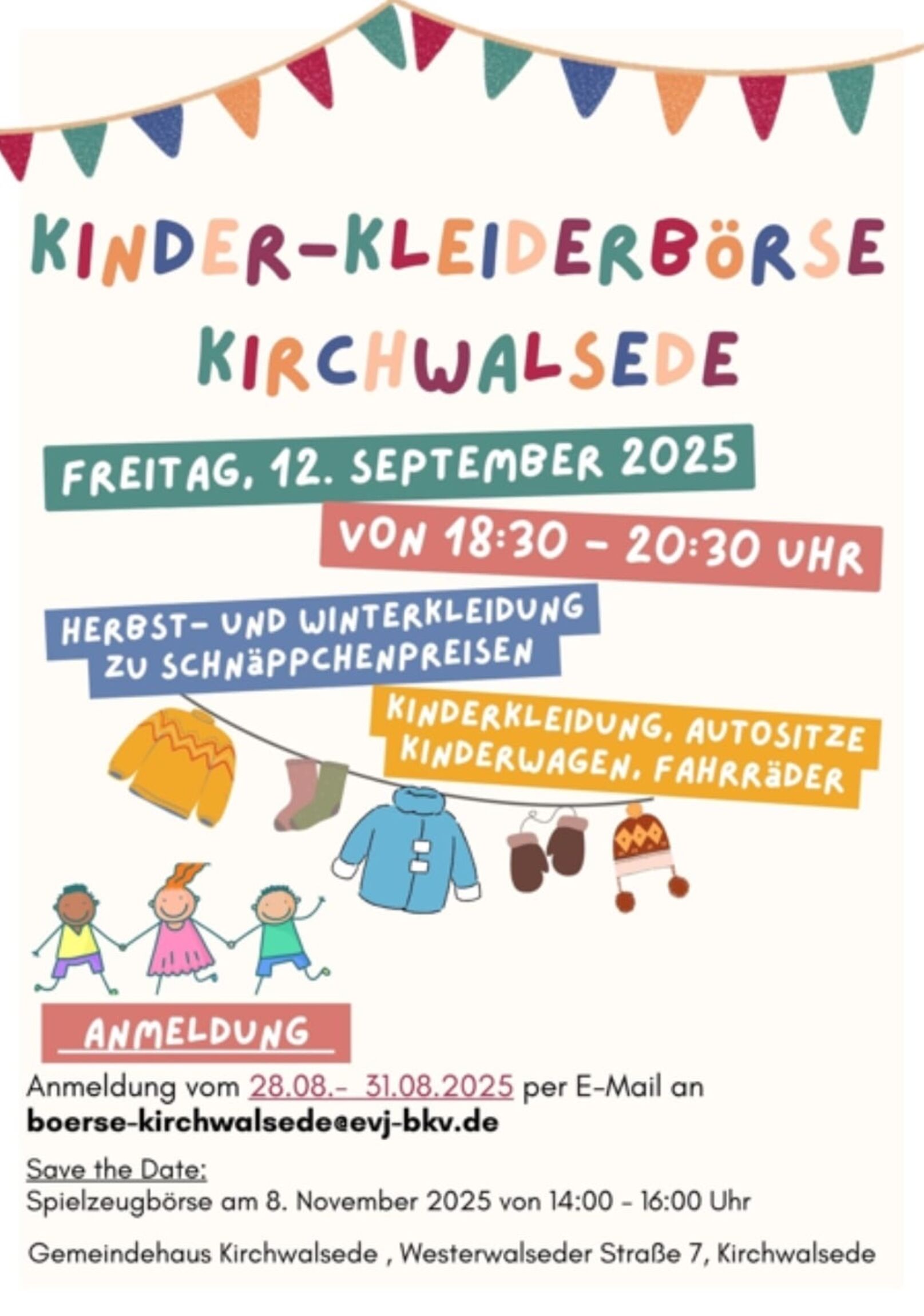 Plakat Herbstbörse 2025