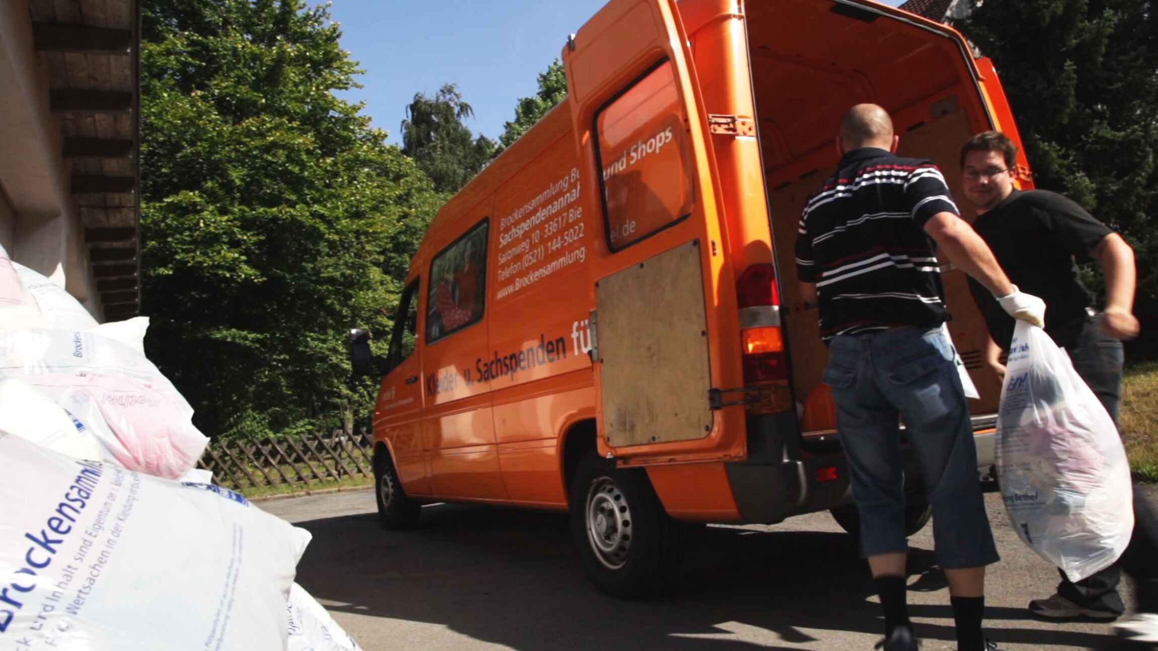 Bulli der Brockensammlung Bethel