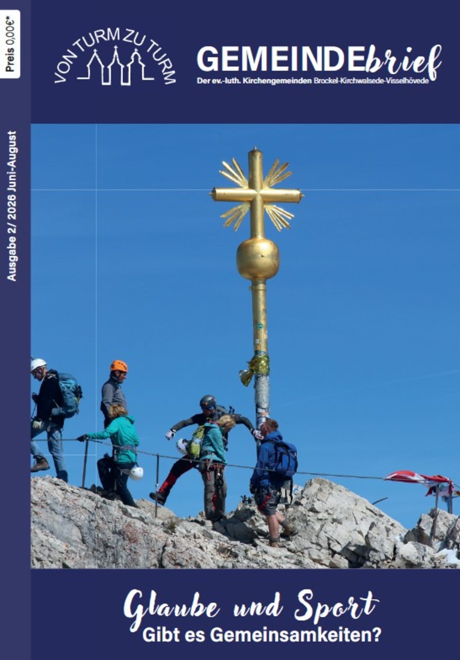 2026-2 Titelseite Von Turm zu Turm