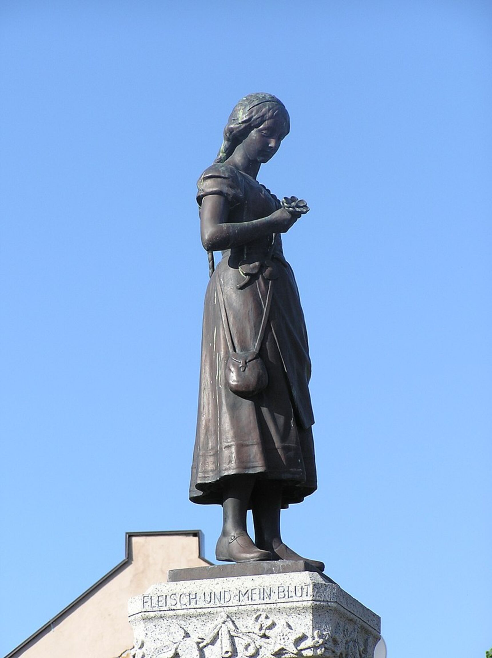 Ännchen des Simon-Dach-Brunnens in Klaipeda