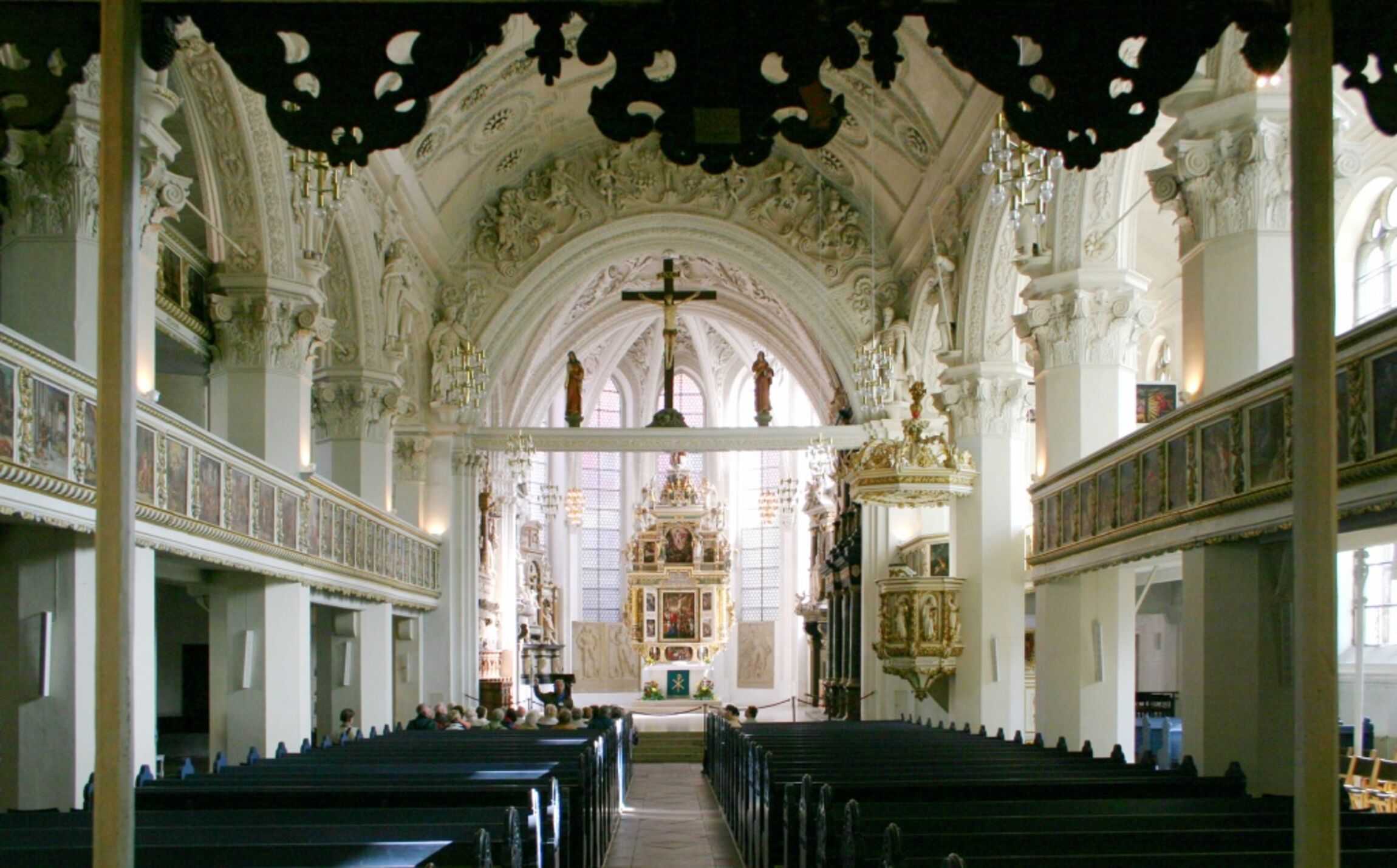 Innenansicht der Stadtkirche