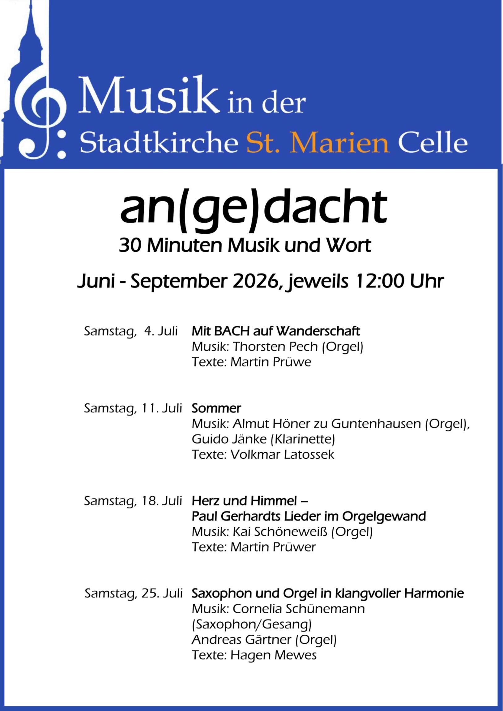 Plakat Juli