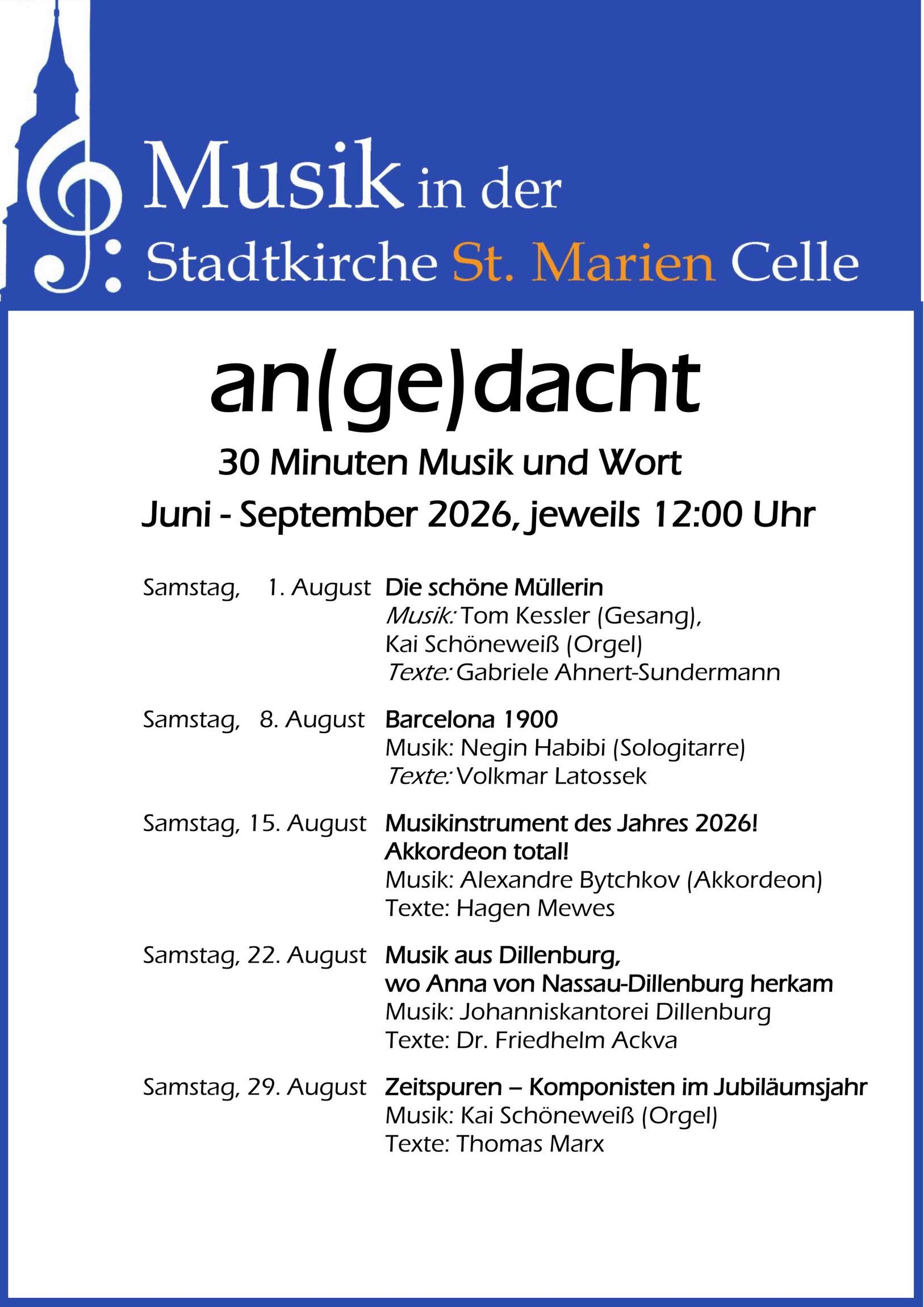 Plakat August